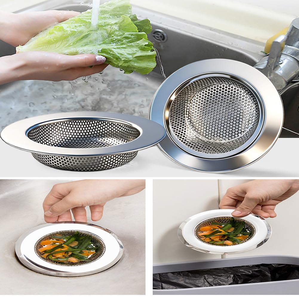 Kitchen Sink Drain Strainers (4 Count)