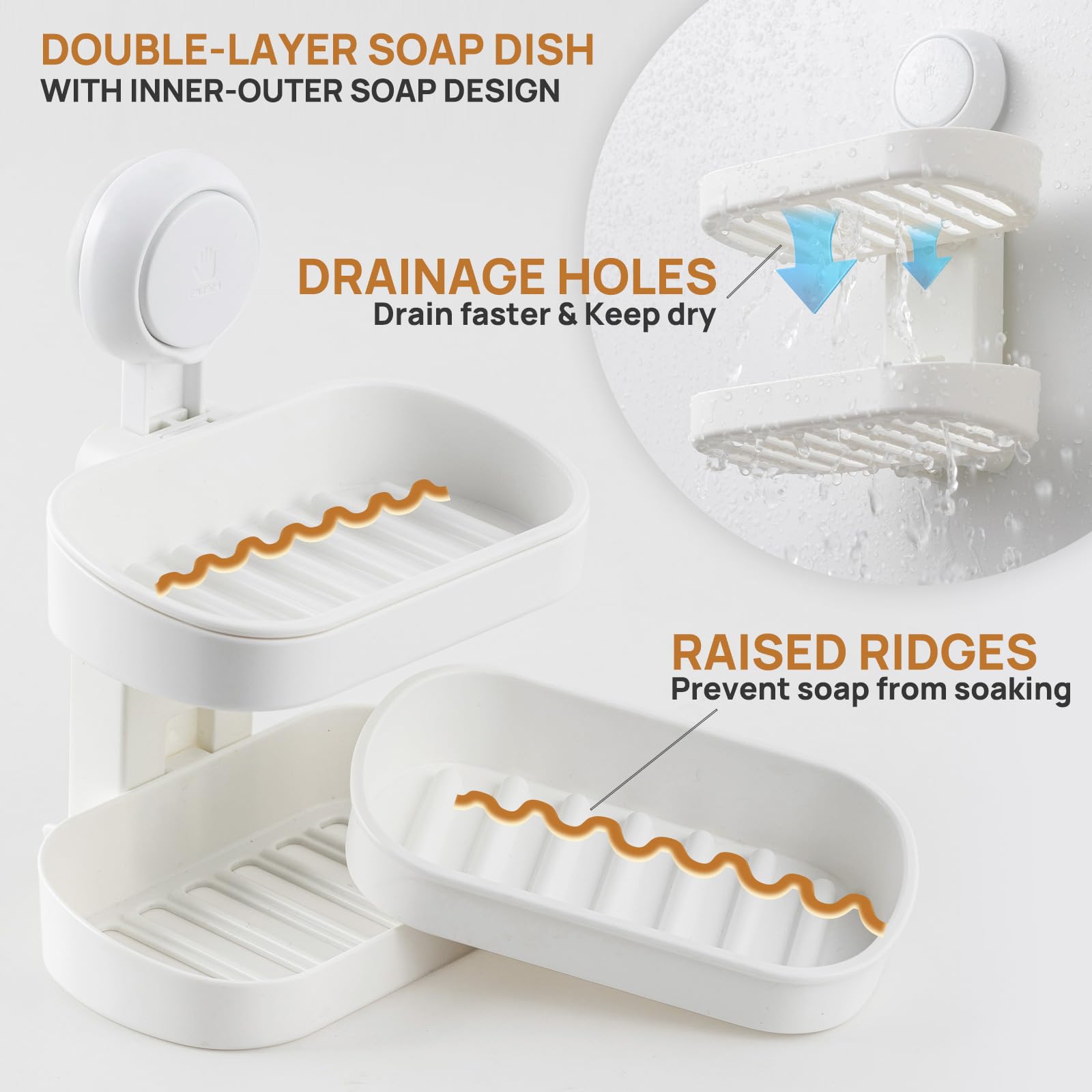 Soap Holder Soap Dish for Shower