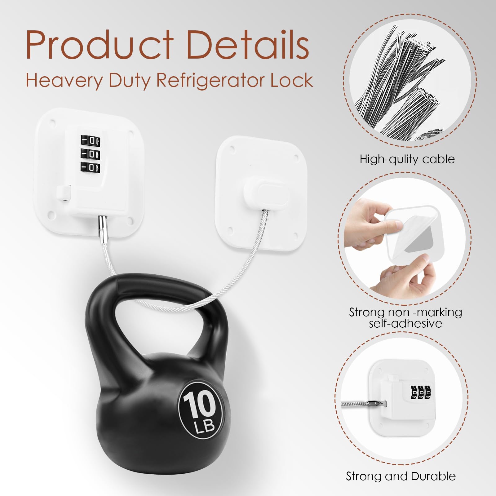 Refrigerator Lock (2 Count)