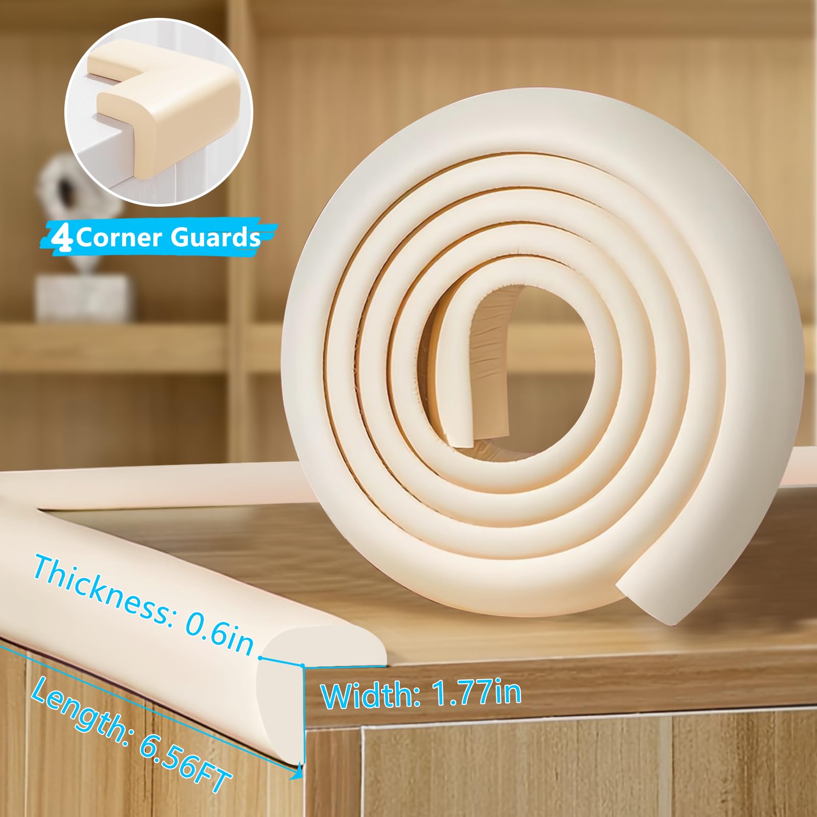 Foam Baby Edge Protector Strip Furniture Safety