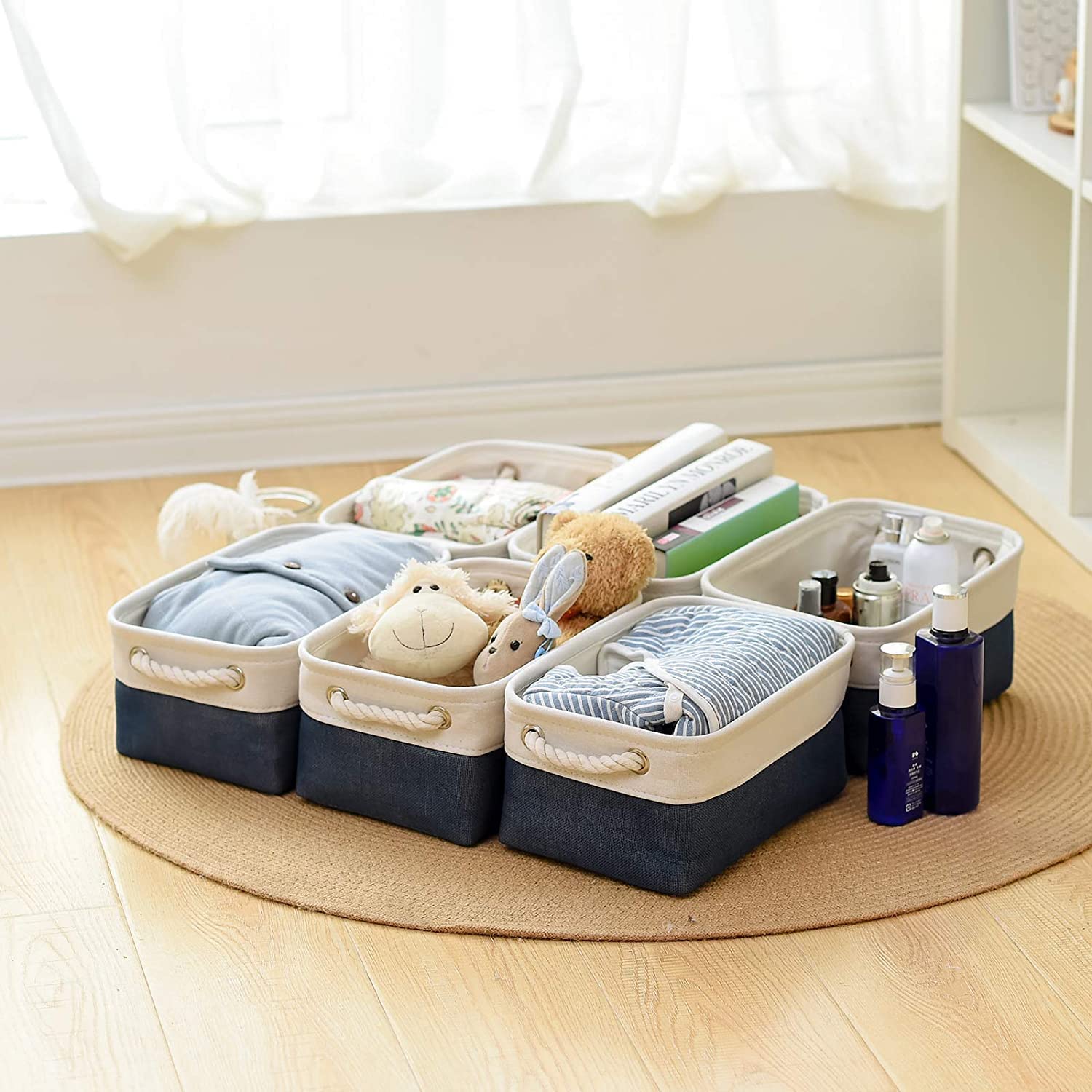 Storage Basket for Organizing (6 Count)