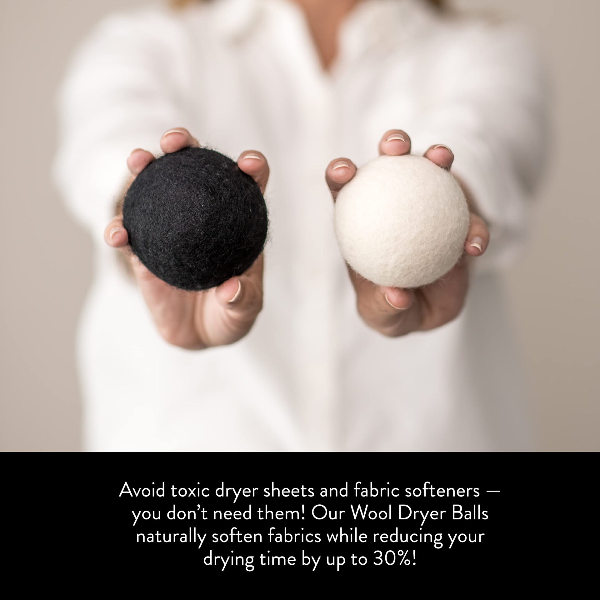 Wool Dryer Balls (6 Count)