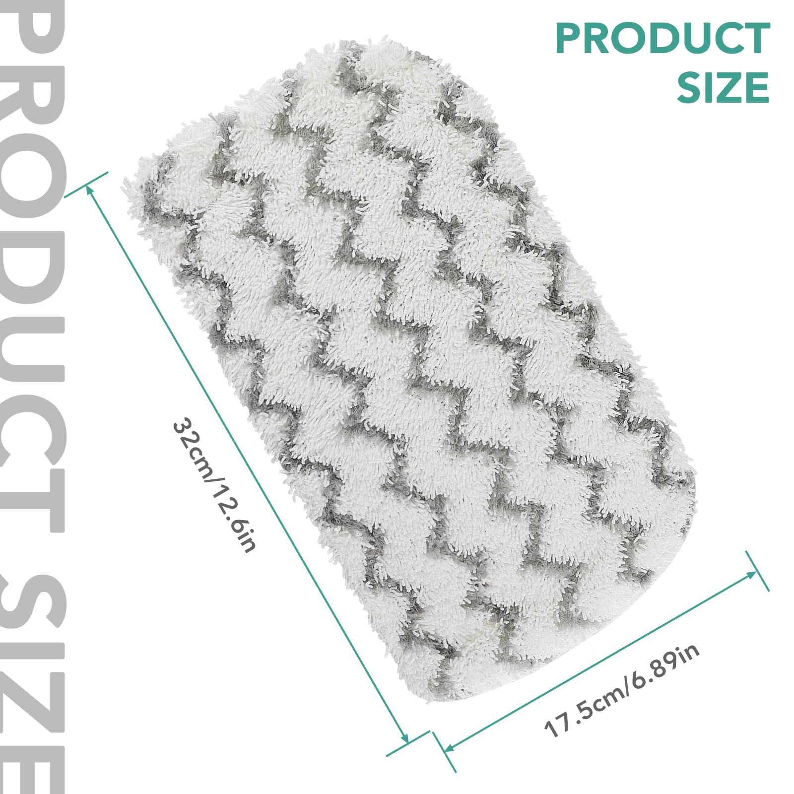 S1000 S2001 Steam Mop Replacement Pads for Shark Steam Mop S1000 S1000A S1000C S1000WM S10001C S1200 & S2001 SteamSpot Steam Mop