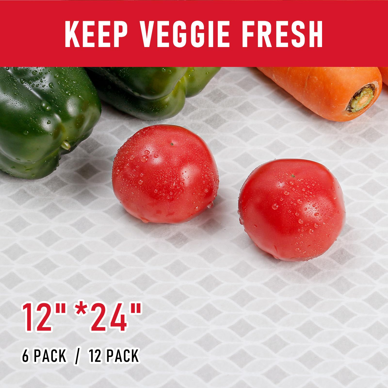 Refrigerator Liners (12 Sq Ft)