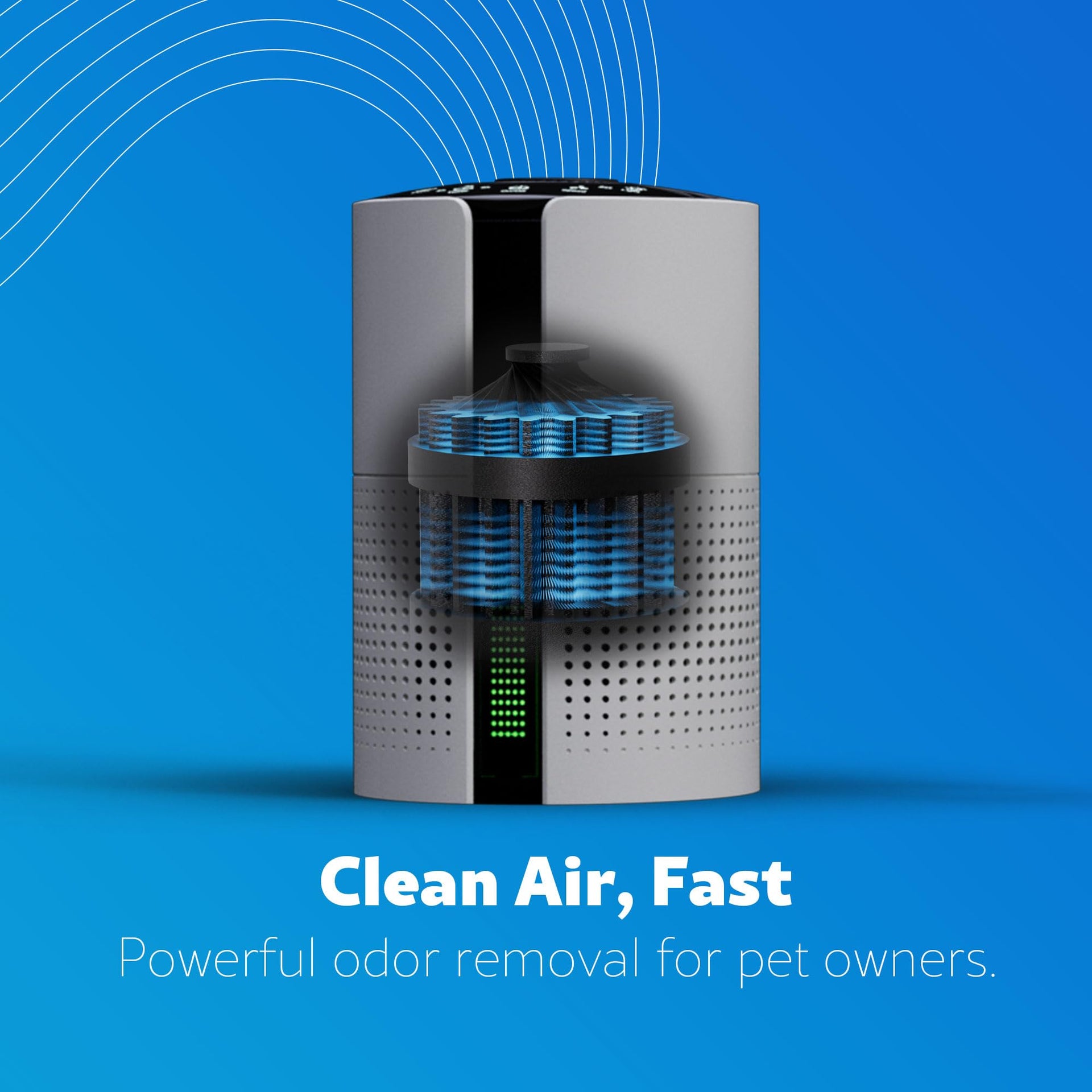 Air Purifiers Up to 348 Sq.Foot with H13 True HEPA Filter
