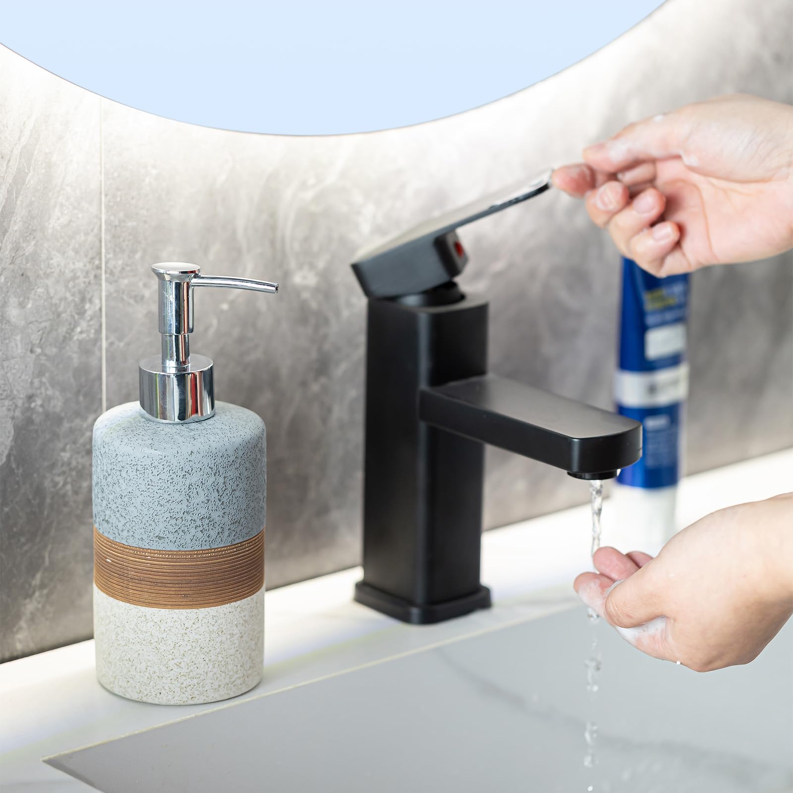 Hand Soap Dispenser Set for Bathroom
