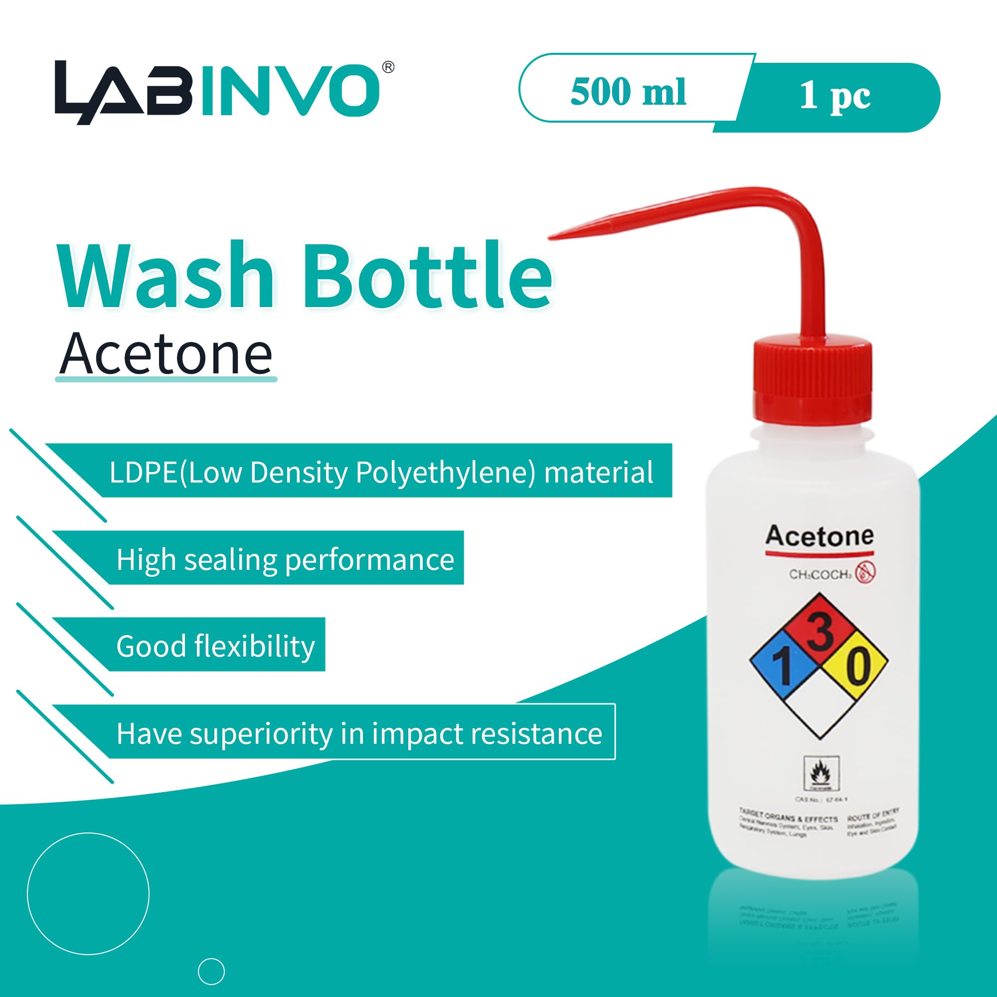 Acetone Wash Bottle