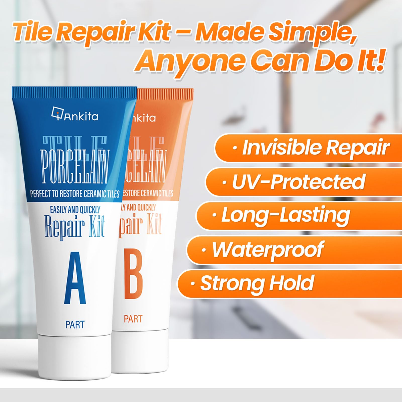 Tile Repair Kit Pure White