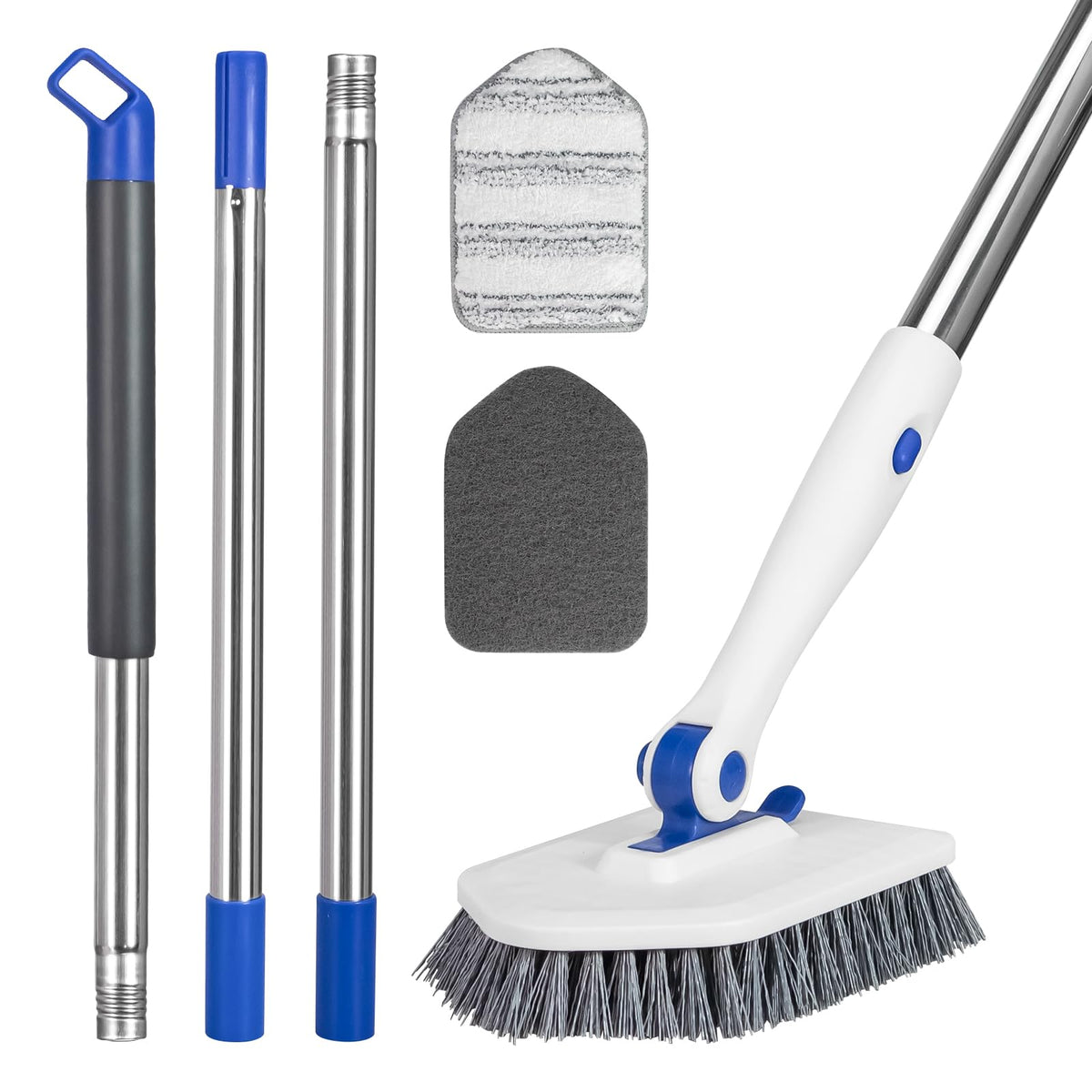 Tile Tub Scrubber Brush with 52
