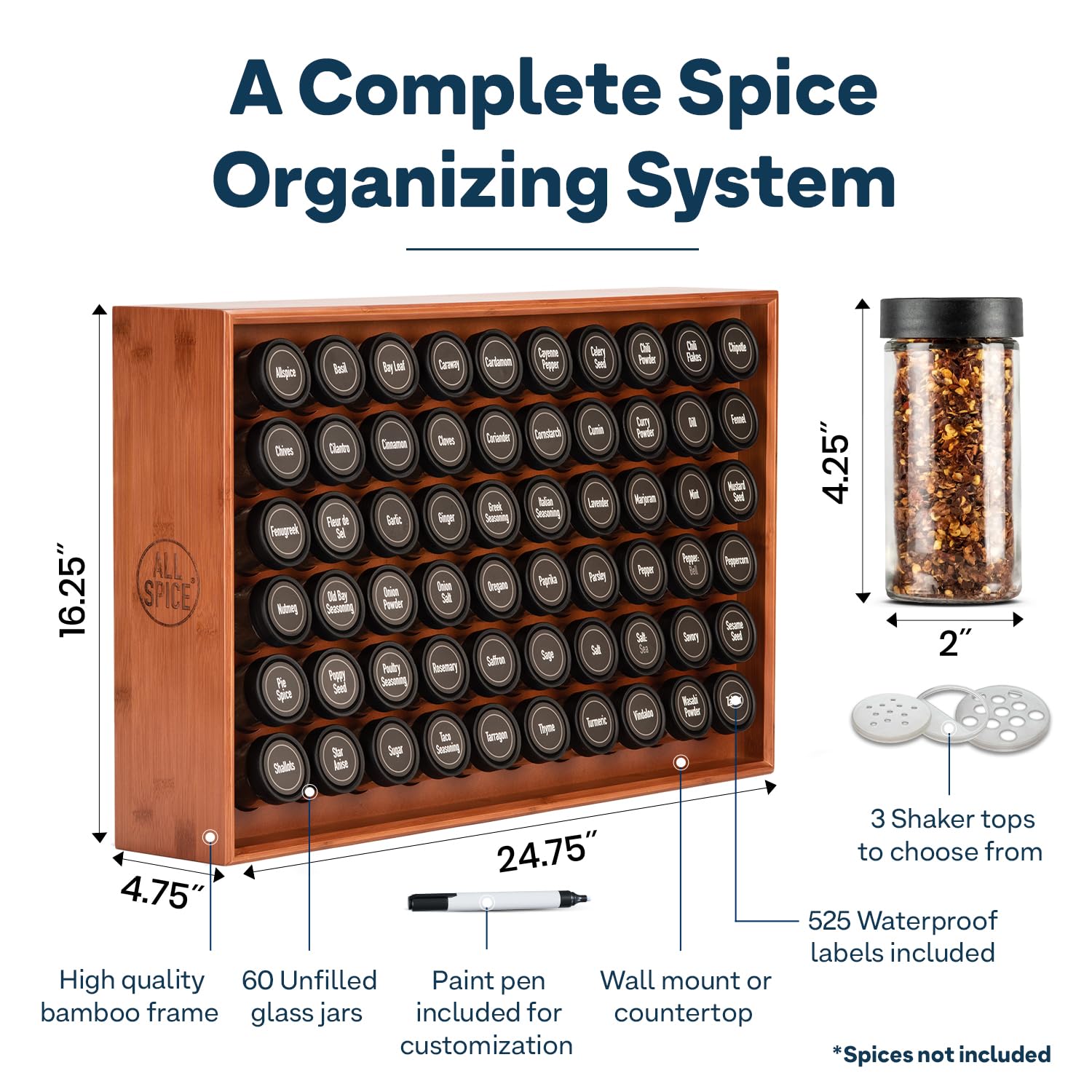 Spice Rack Organizer