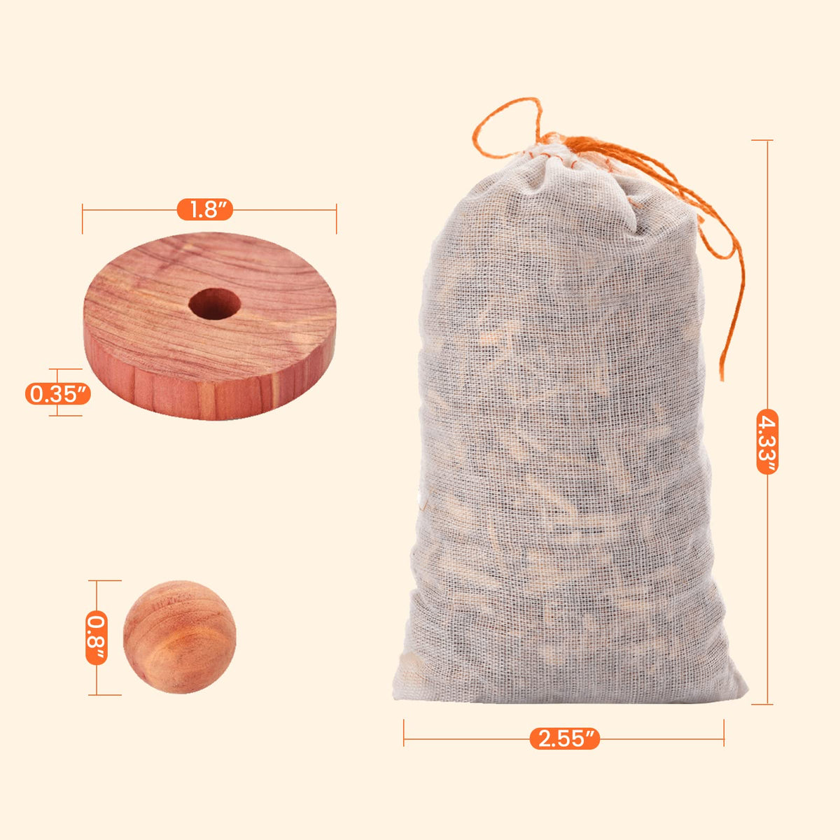 Cedar Chips and Bags (40 Count)