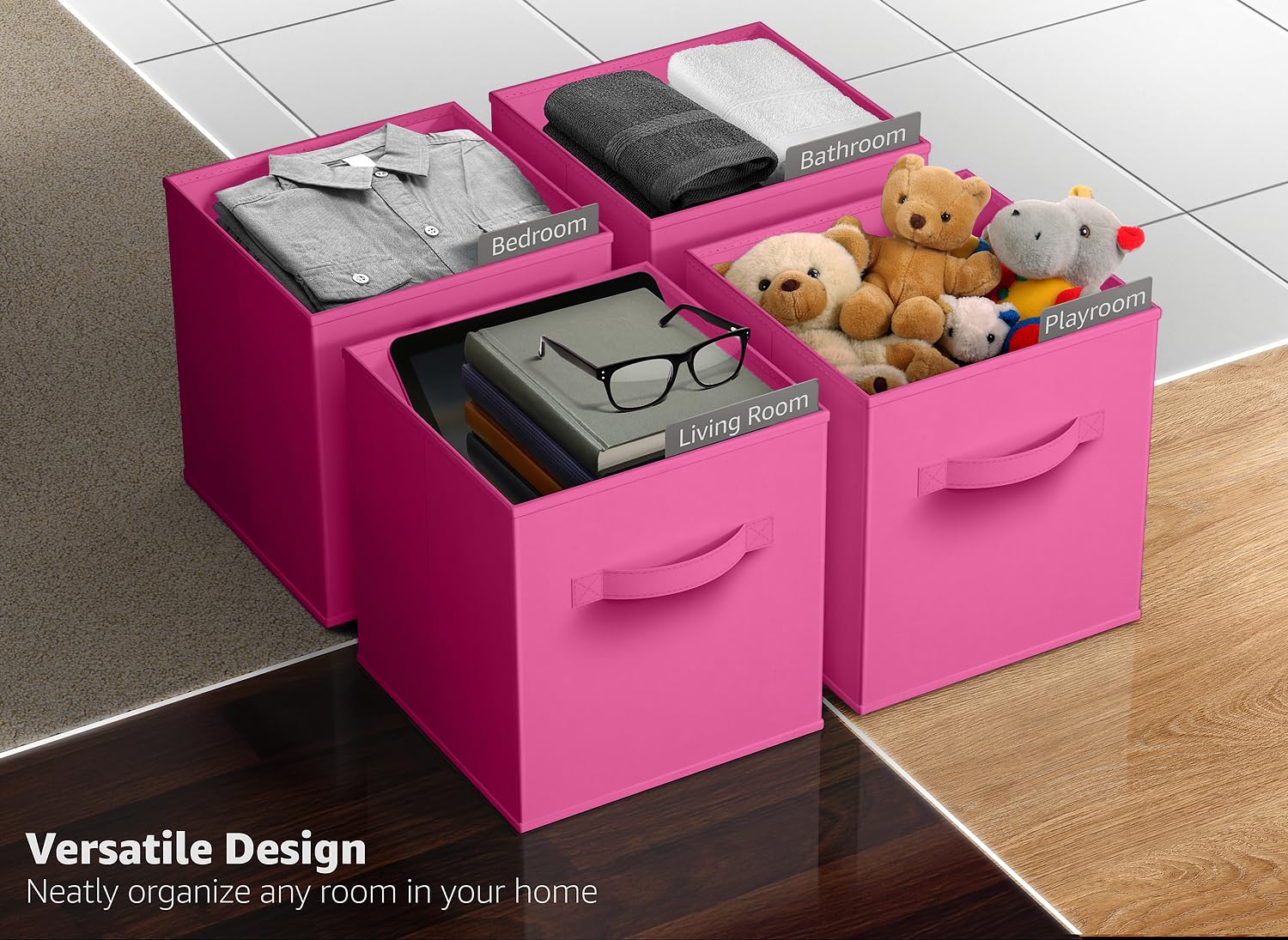 13 Inch Storage Bins (8 Count)