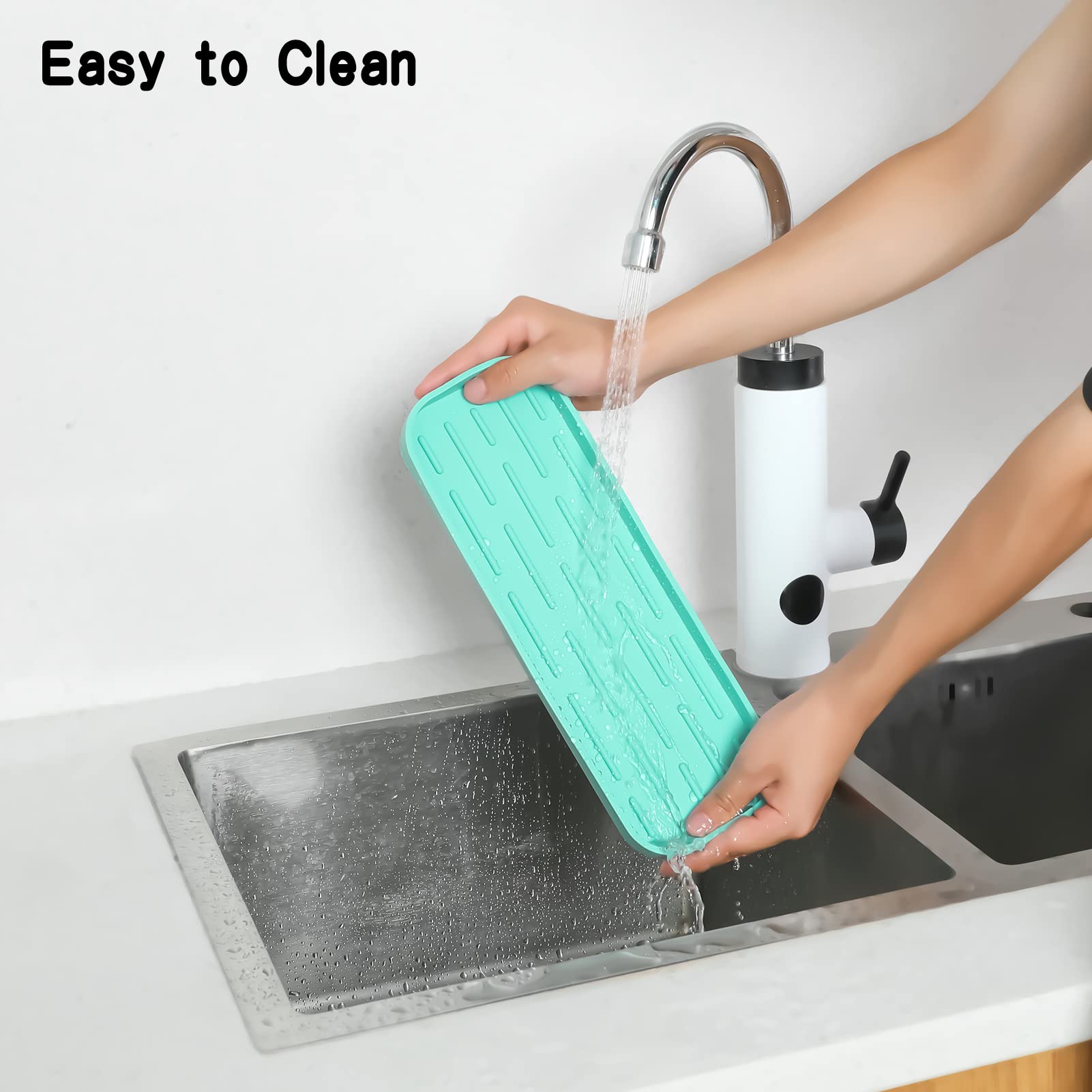 Silicone Kitchen Sink Organizer Tray for Multiple Usage