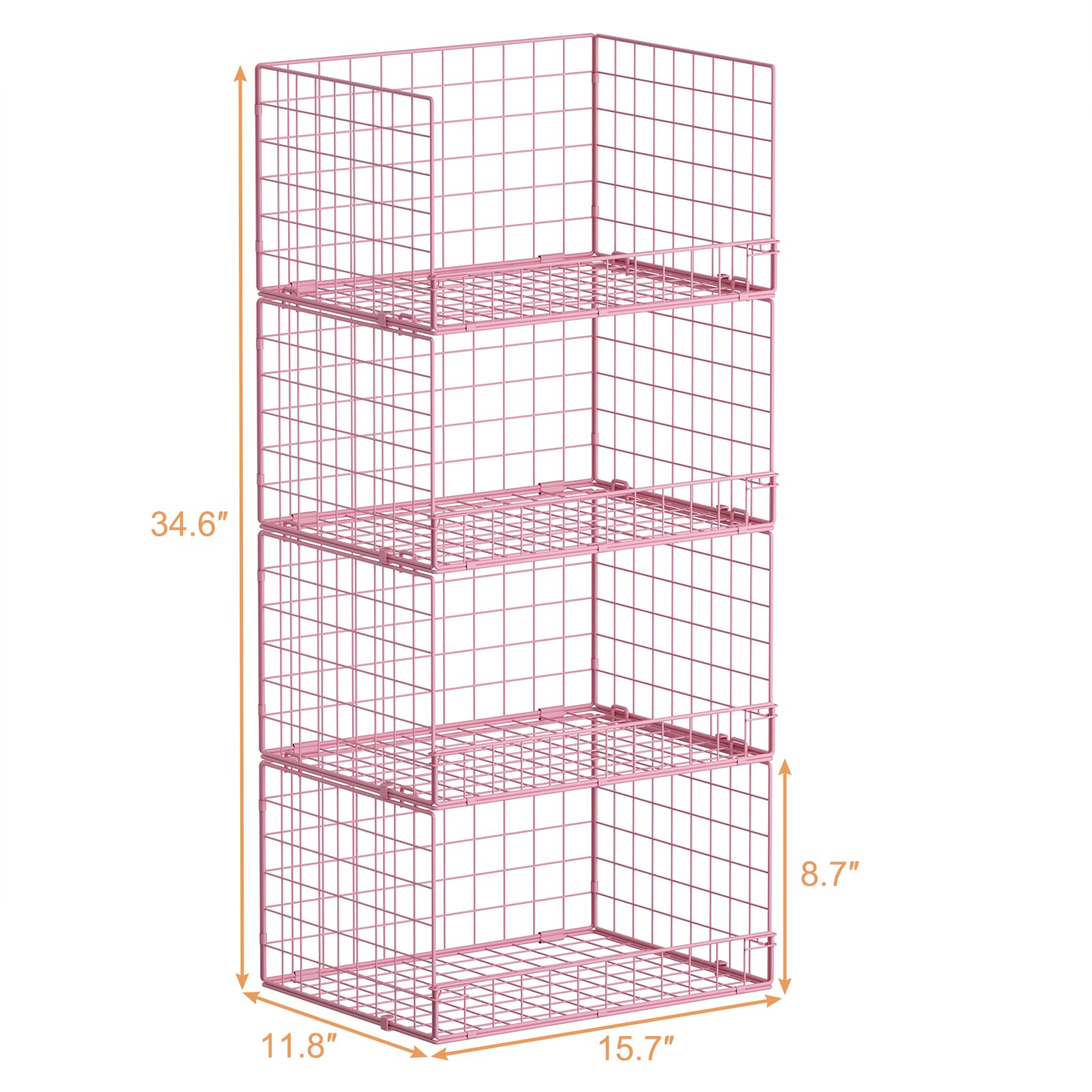 4 Tier Closet Organizers and Storage