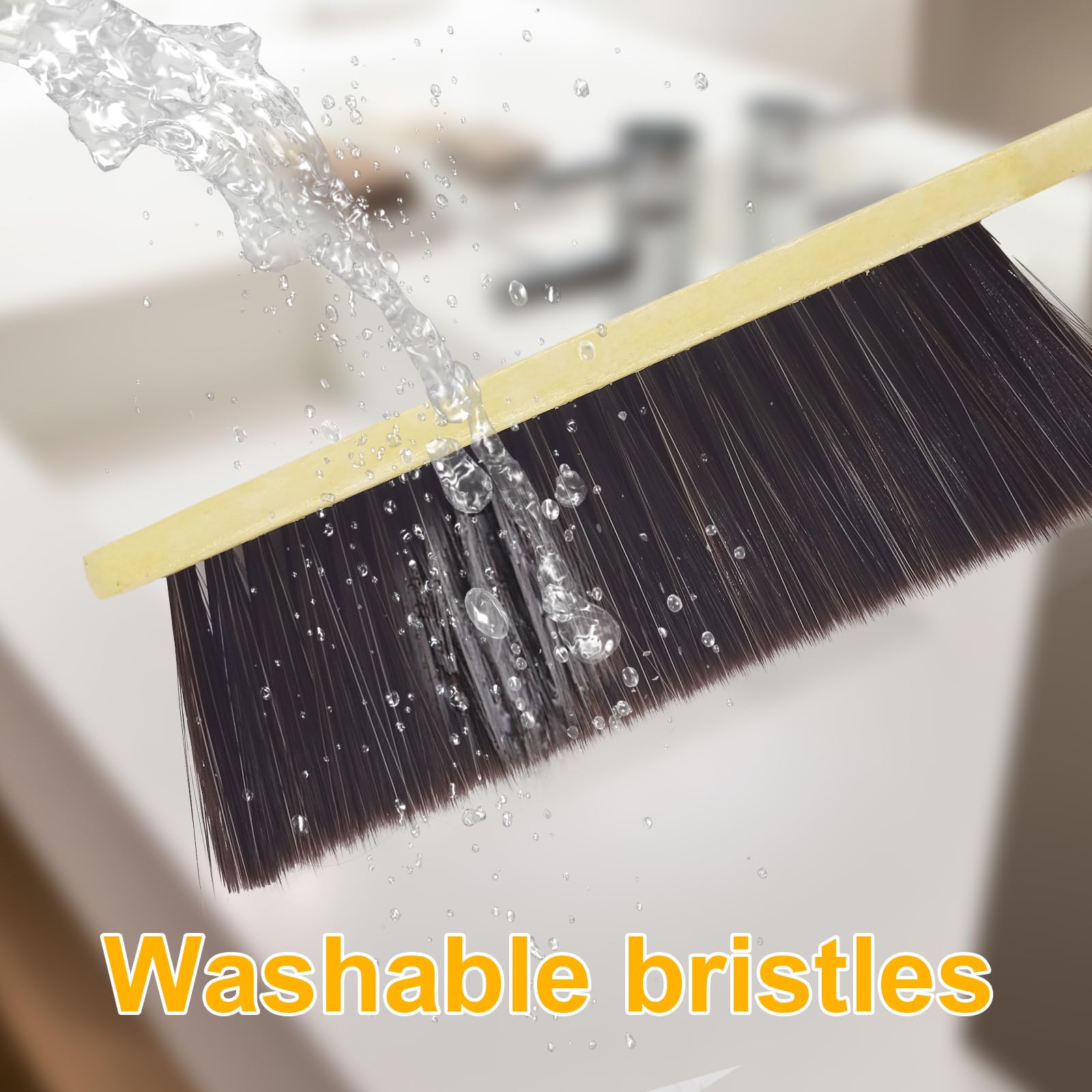 2 Piece Wooden Hand Broom (2 Count)