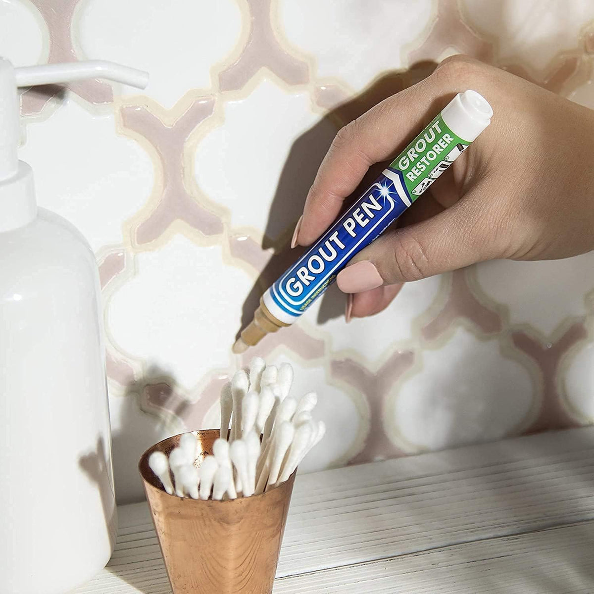 Grout Pen Beige Tile Grout Paint Marker (2 Count)