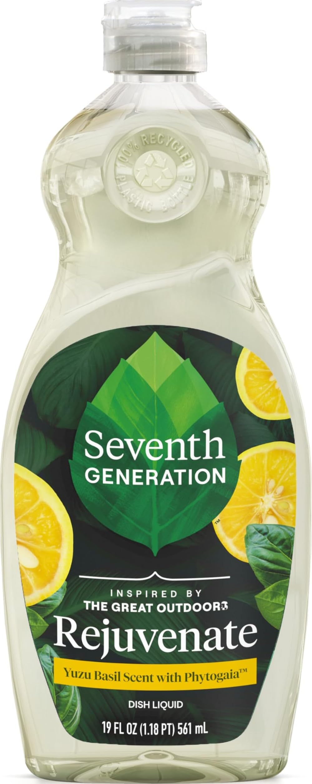 Hand Dish Liquid Yuzu Basil Rejuvenating 19 fl oz (19 Fl Oz)