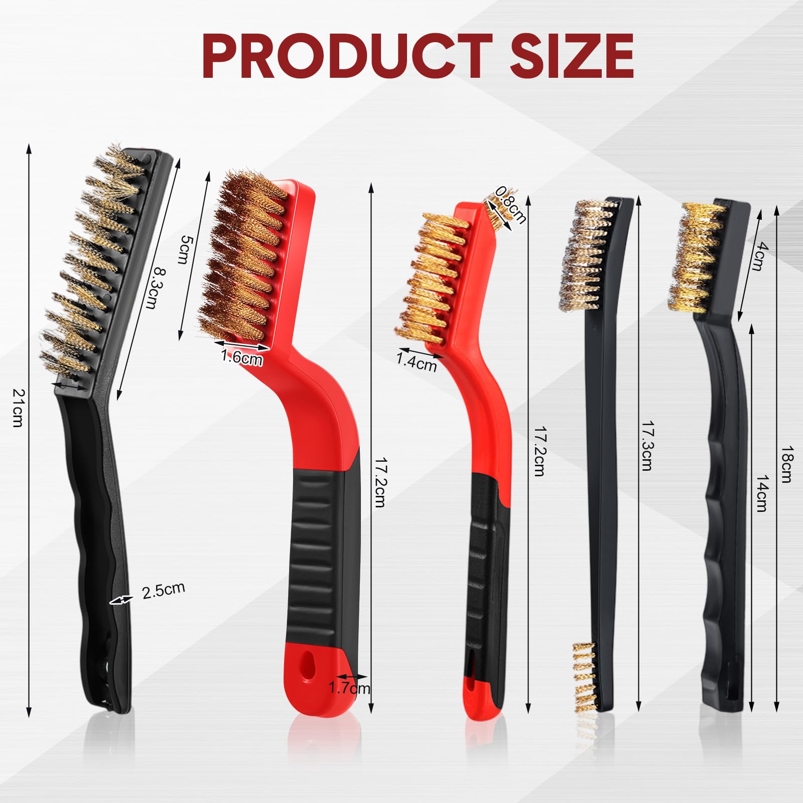 30 Pcs Wire Cleaning Brush Set (30 Count)
