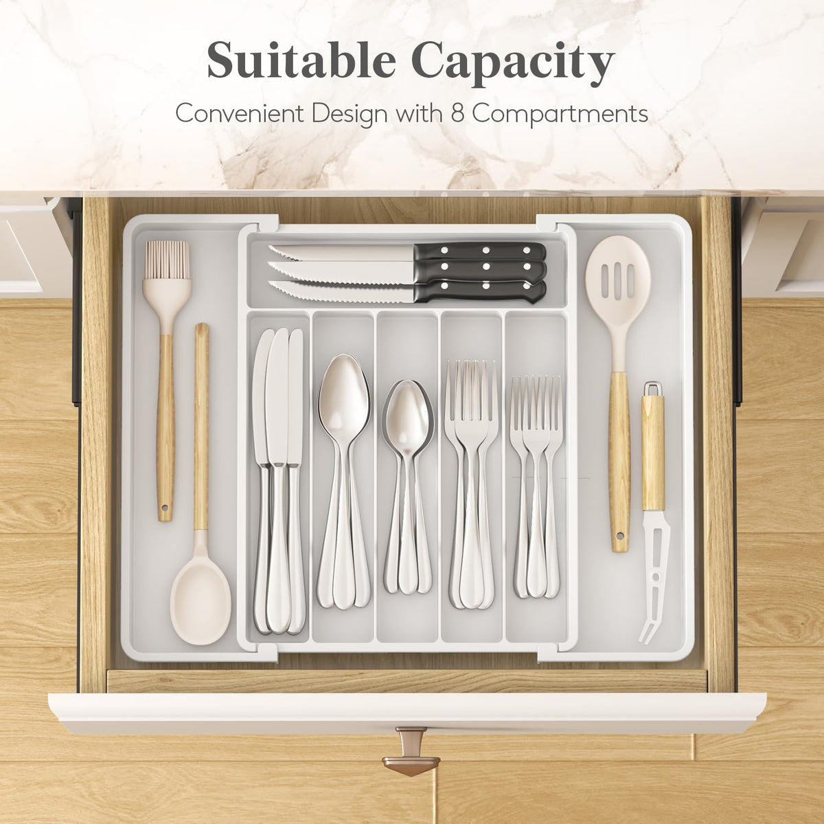 Silverware Drawer Organizer