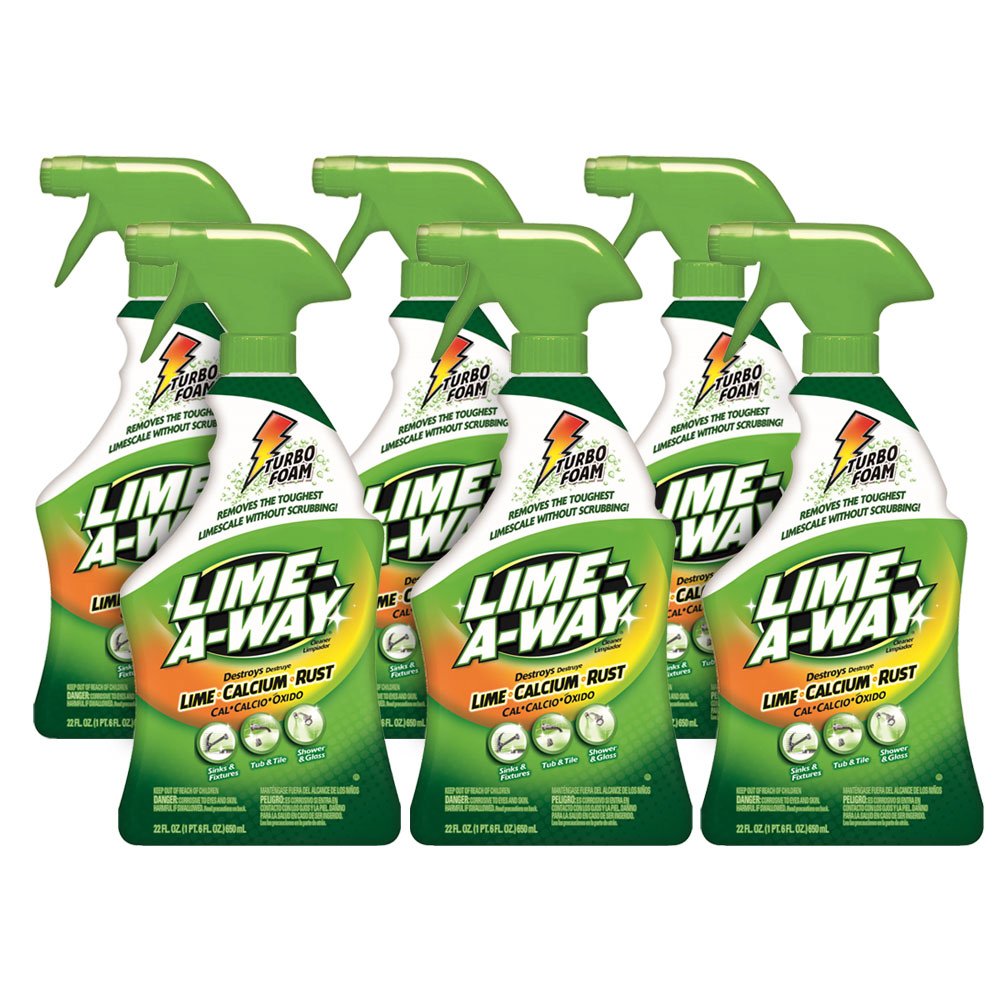 0-51700-87103-2 Bathroom Cleaner, Removes Lime Calcium Rust, 22 Fl Oz (Pack of 6) Packaging May Vary (132 Fl Oz)