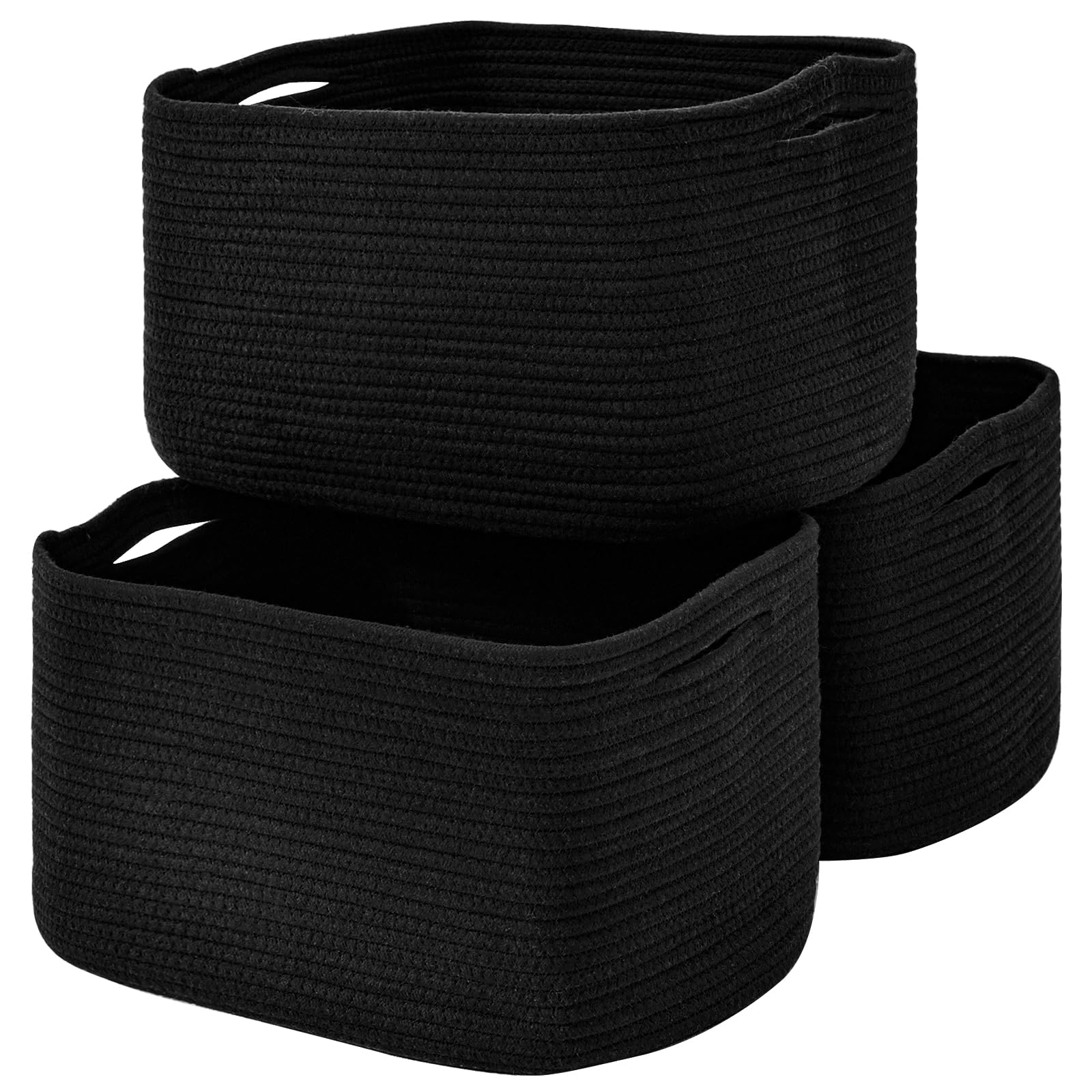 Large Storage Baskets for Organizing Shelves (3 Count)