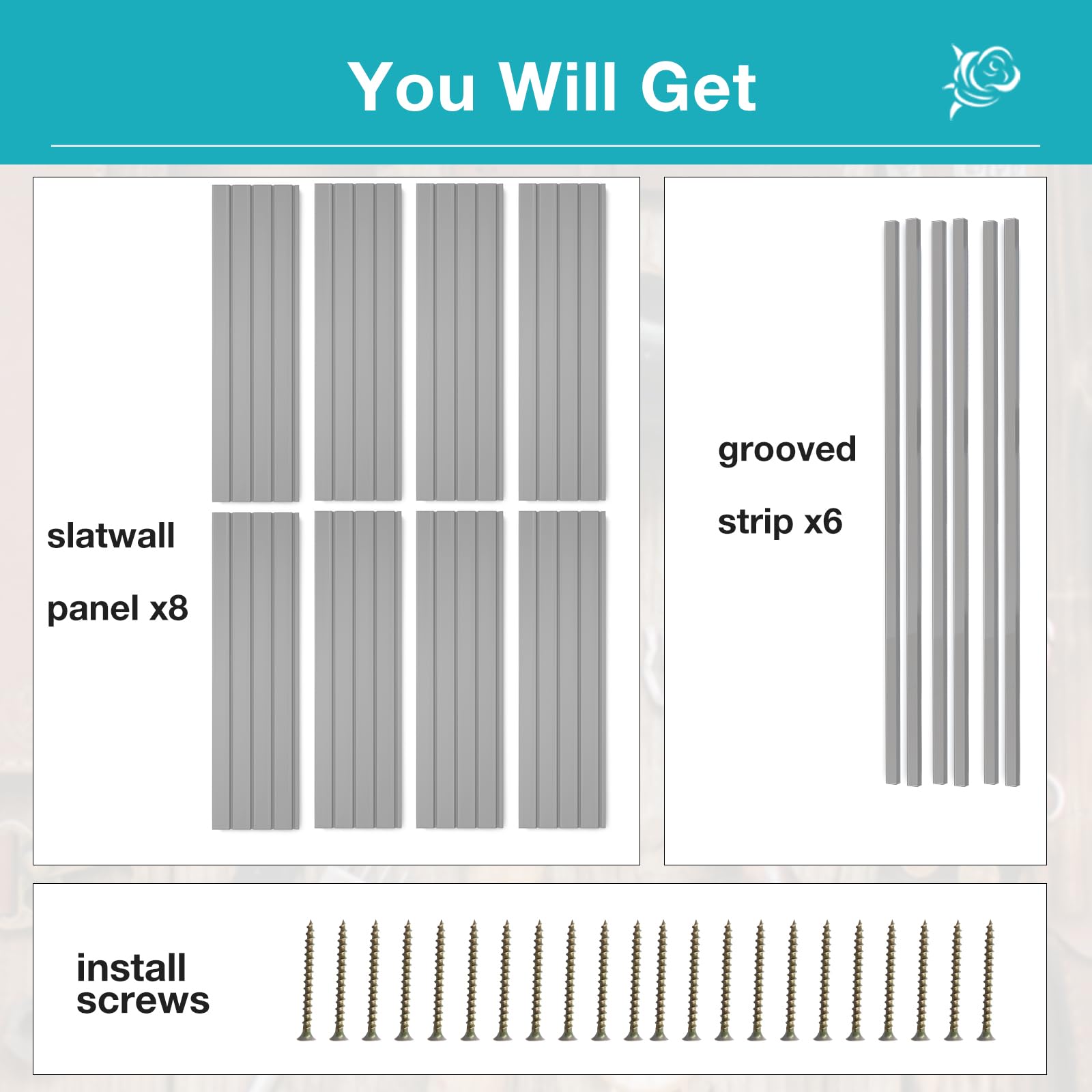 Slatwall Panel Wall Storage Systems