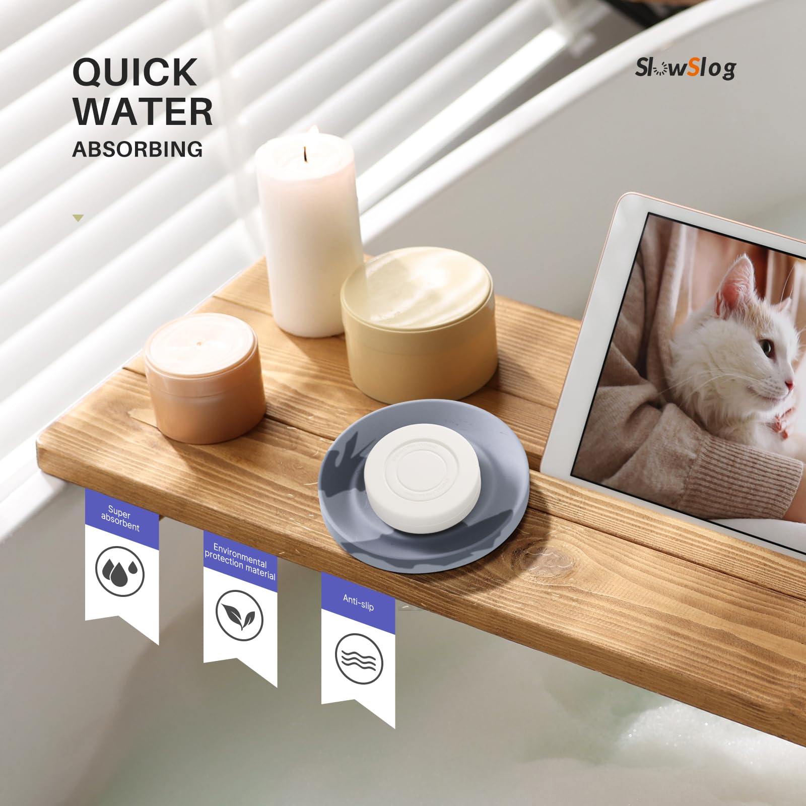 Diatomite Soap Dish Holder