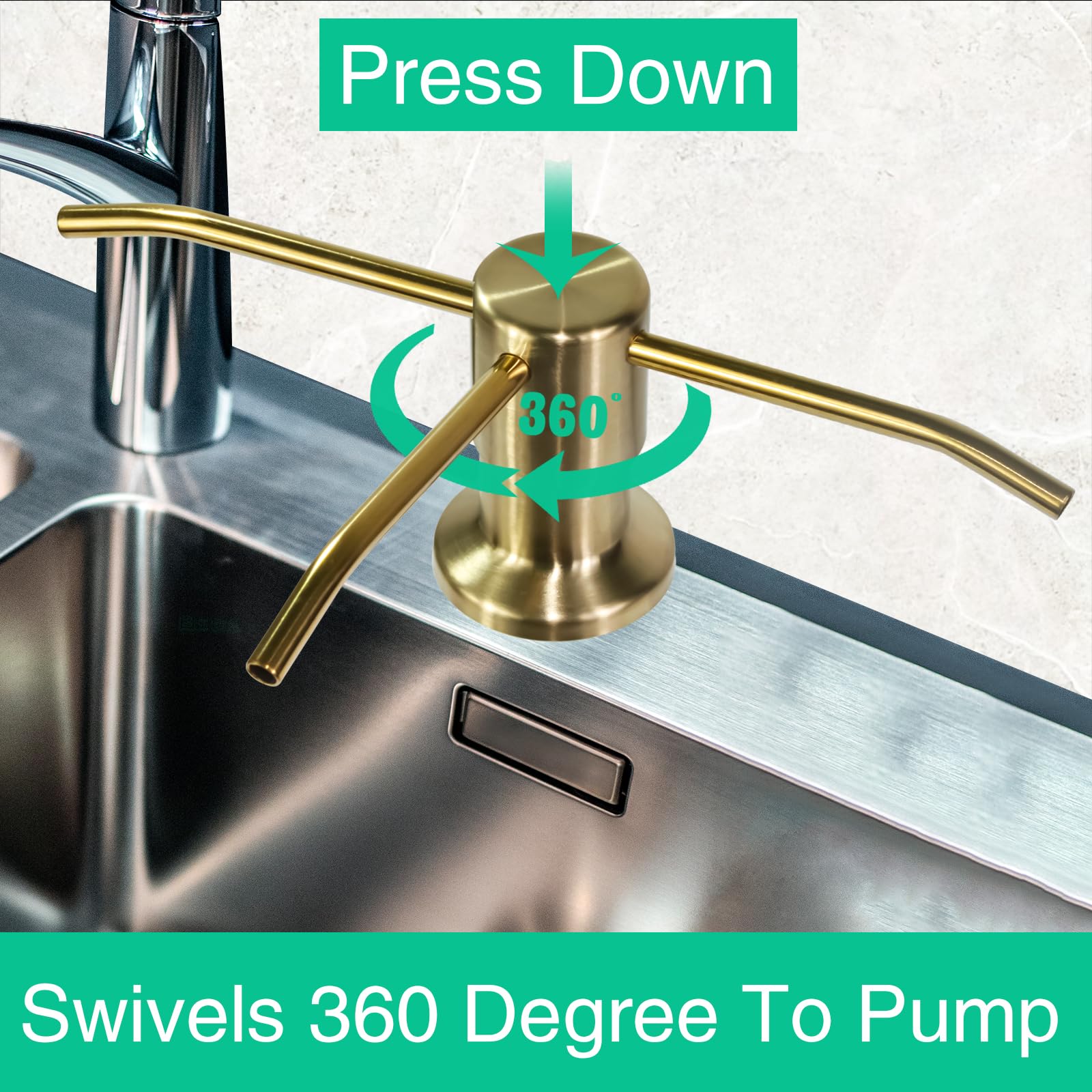 Soap Dispenser for Kitchen Sink