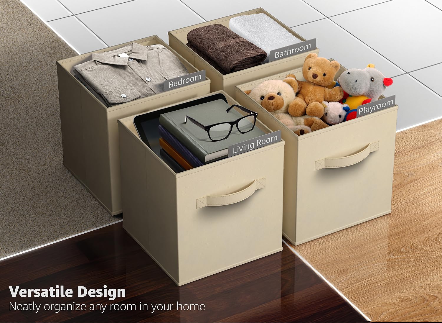 Fabric Storage Cubes