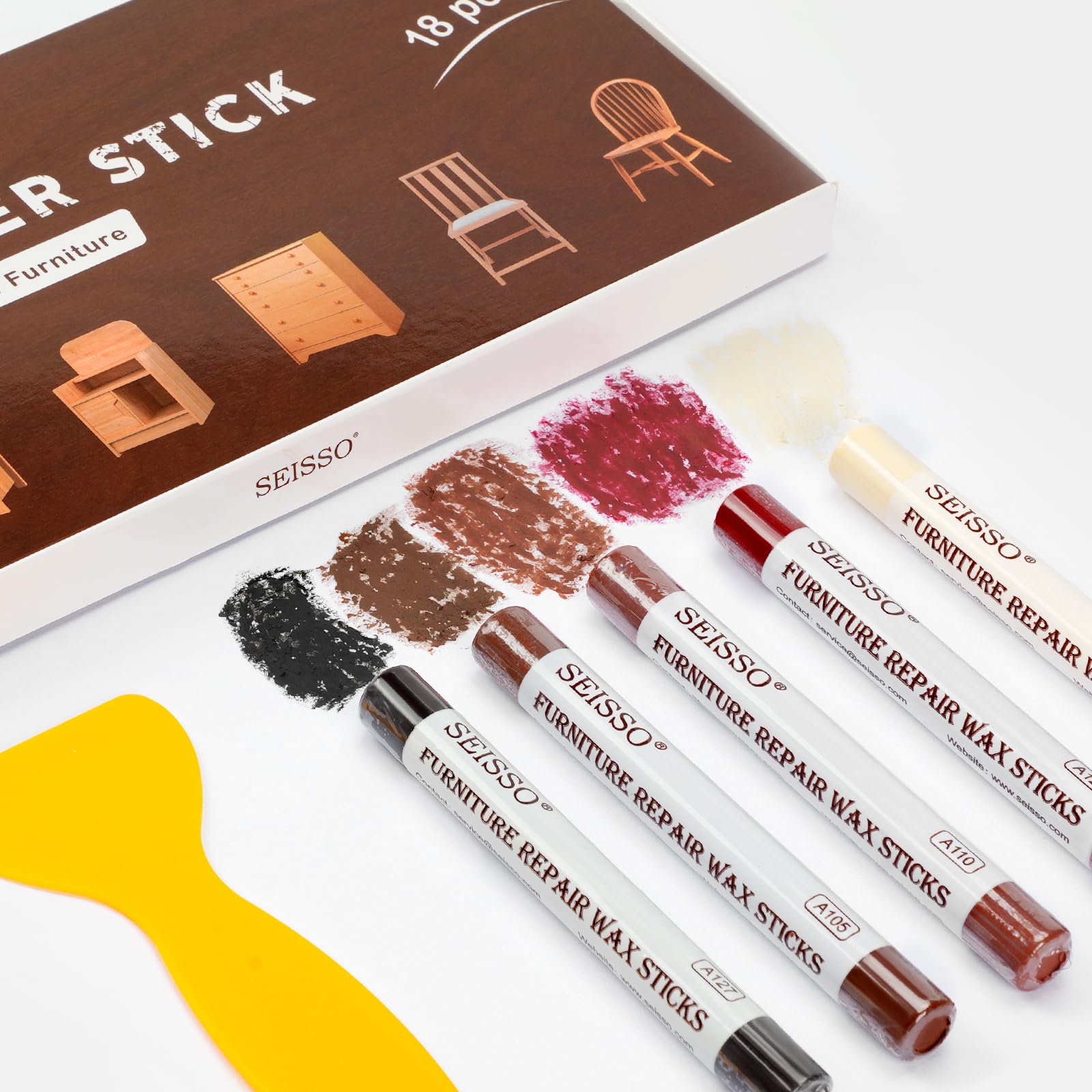 Wood Filler Sticks (18 Count)