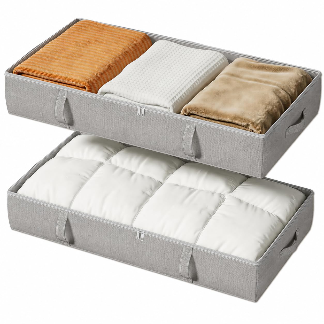 Side Supported Under Bed Storage Containers (2 Count)
