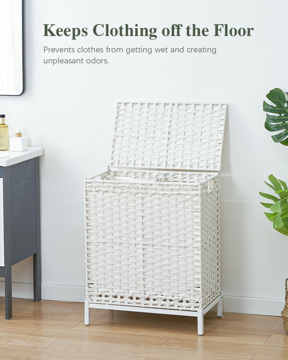 Laundry Hamper with Lid