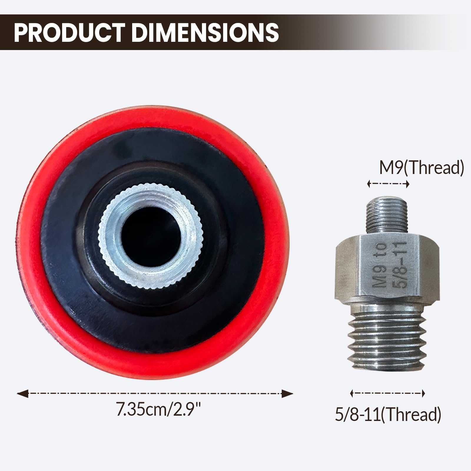 Buffing Polishing Kit for Milwaukee M12 Polisher (2 Count)