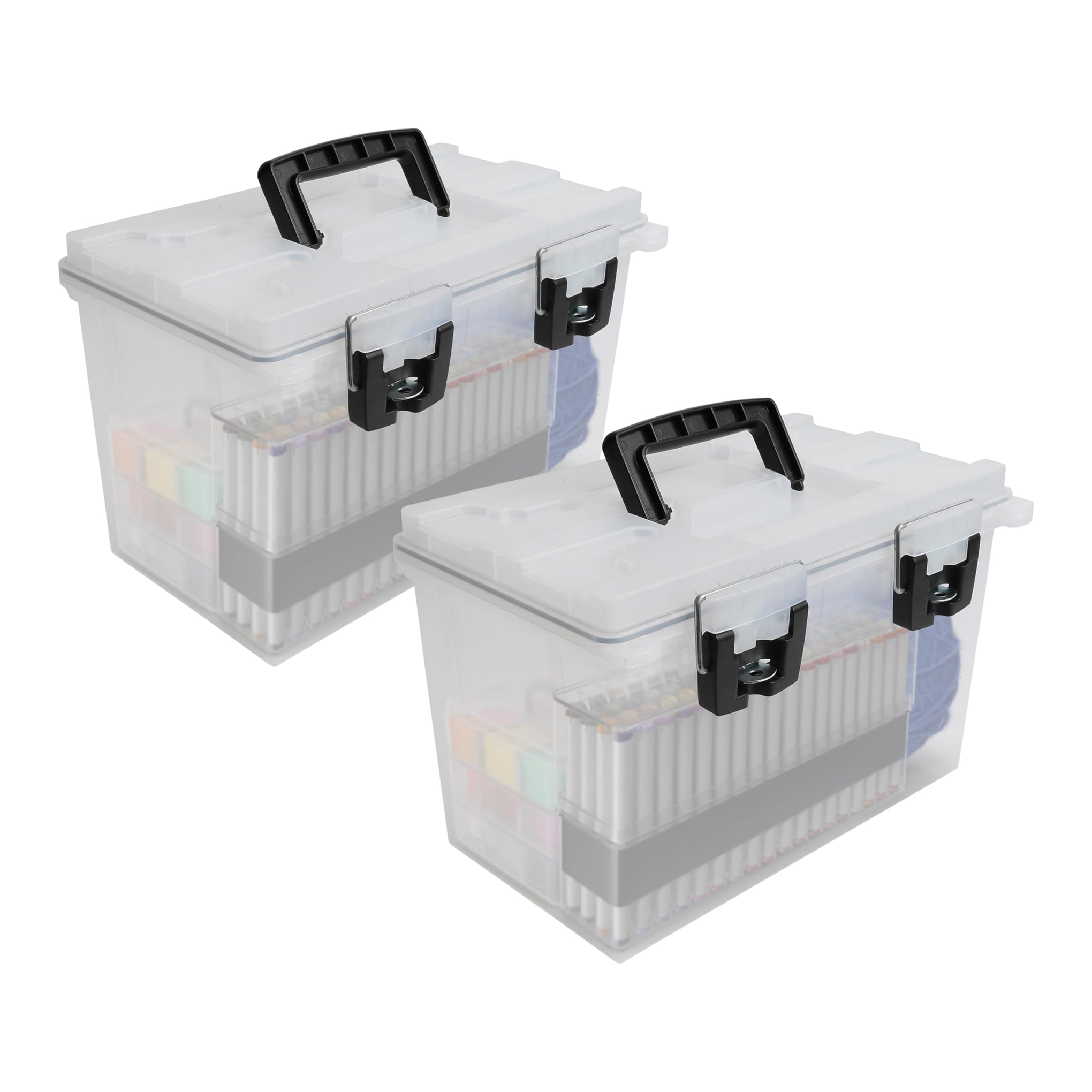 12763 XL Transparent Storage Bins With Lids