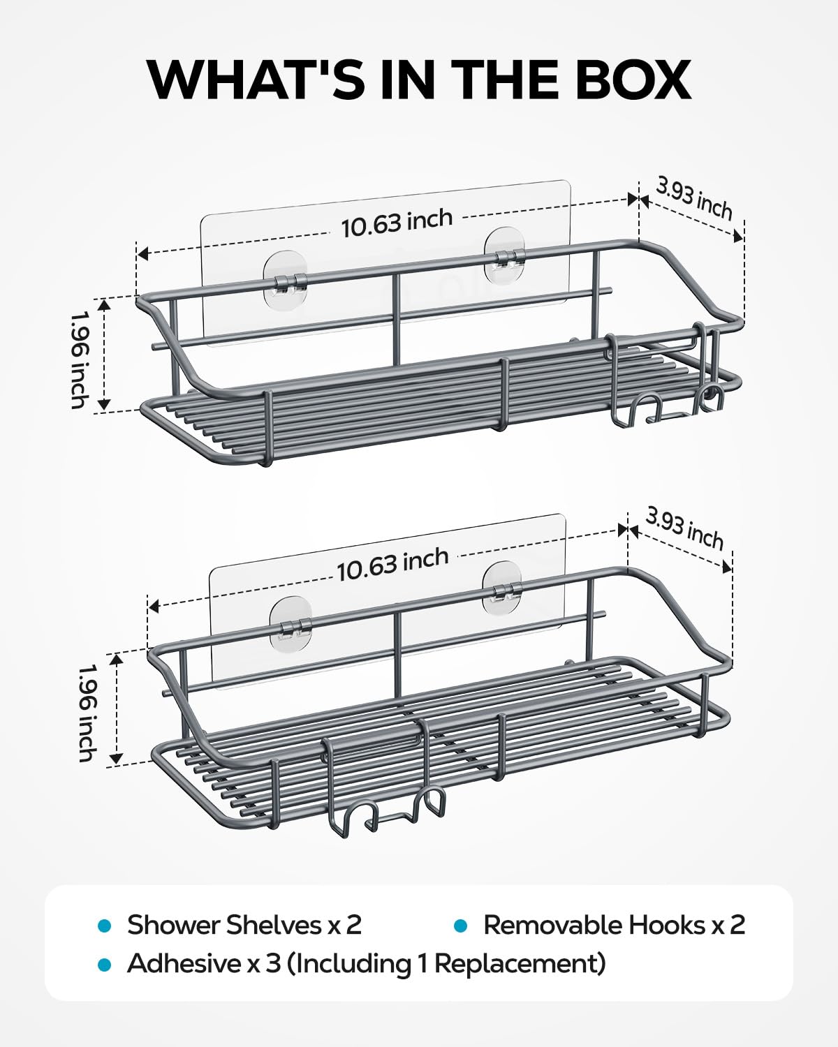 Shower Caddy Adhesive