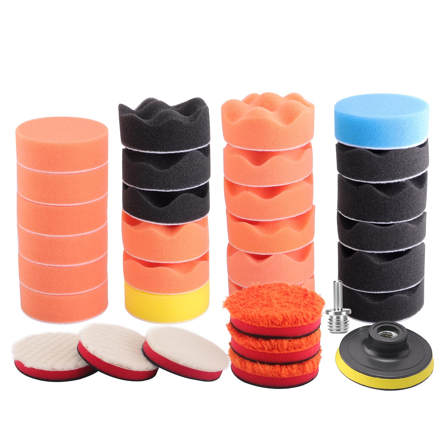 Drill Polishing Kit for Car (32 Count)