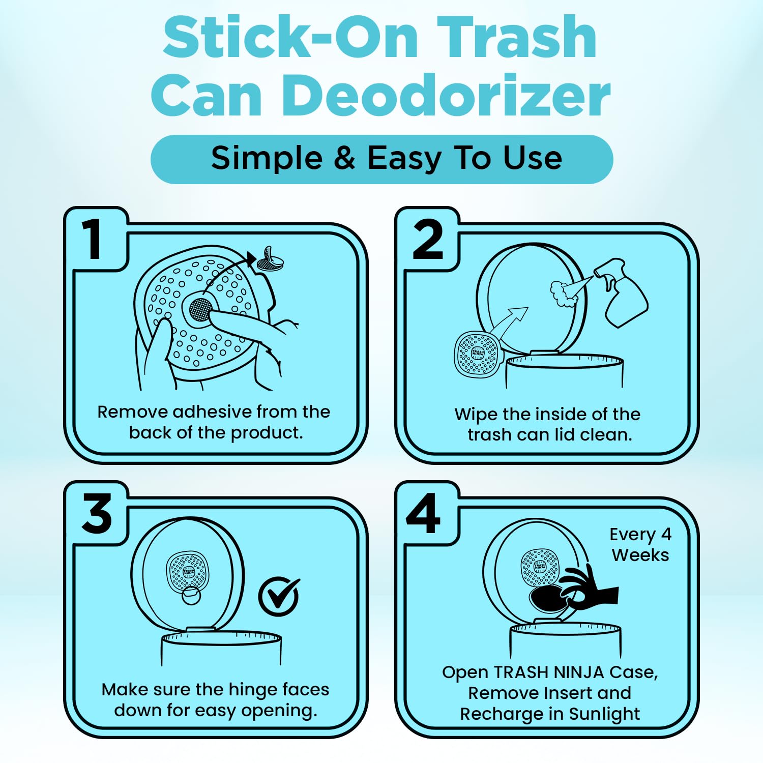 Trash Ninja Trash Can Deodorizer