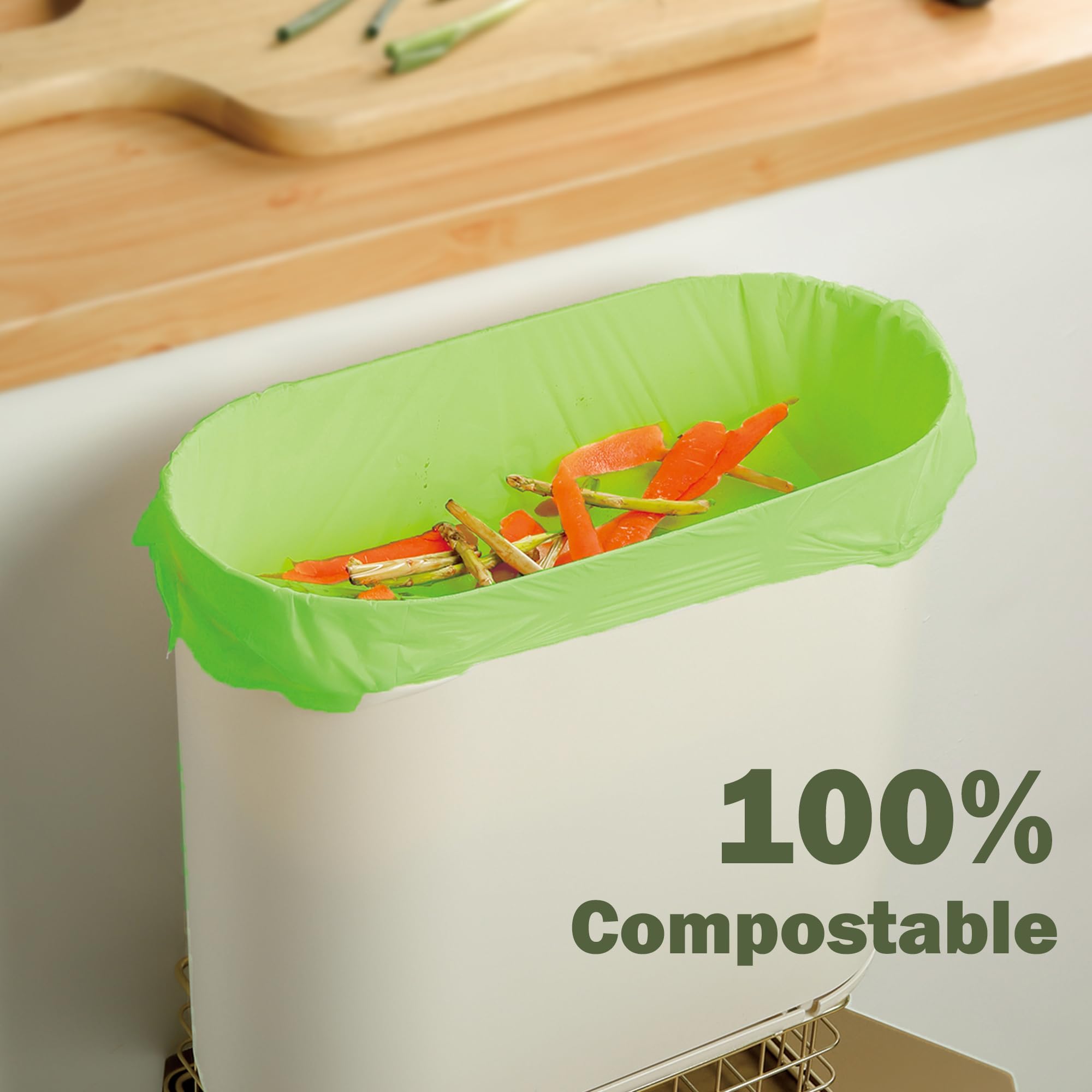 Compostable Trash Bags (100 Count)