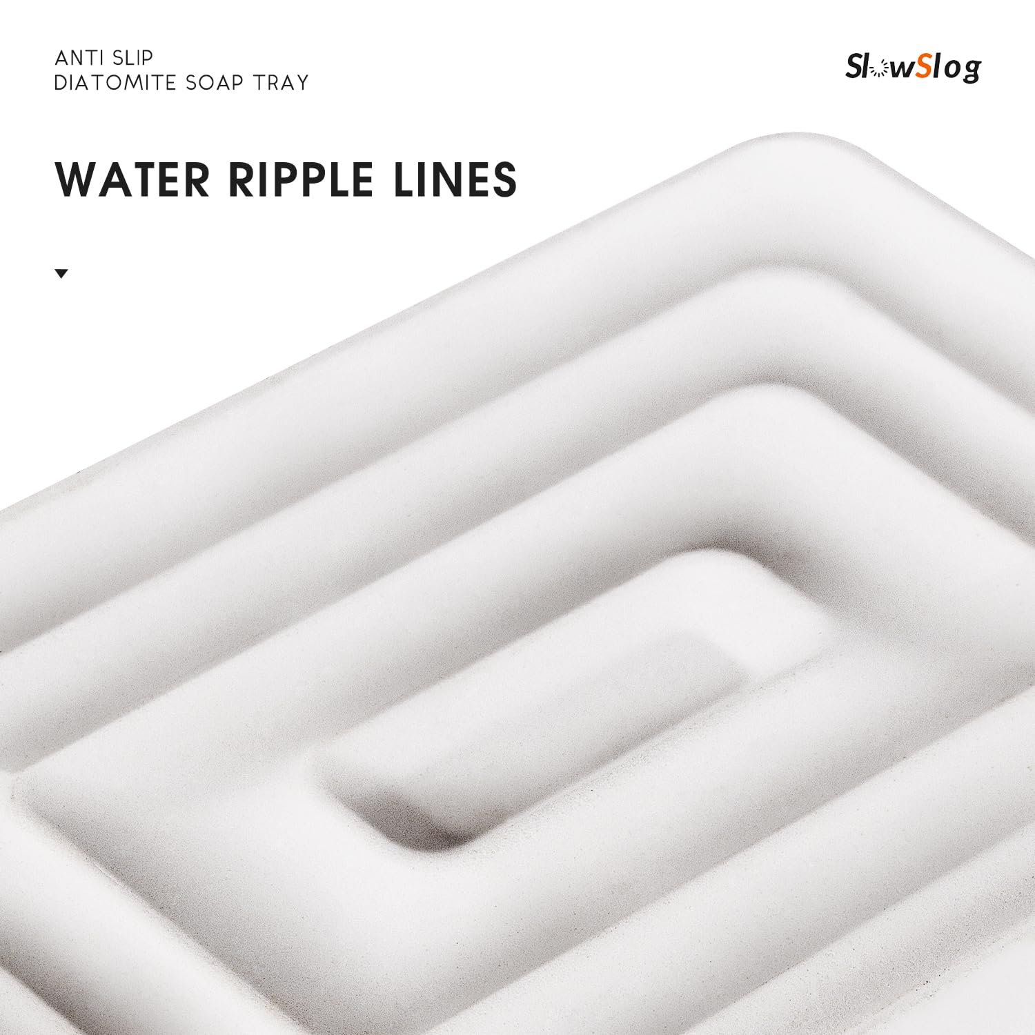 1 Pack Diatomite Soap Dish Holder