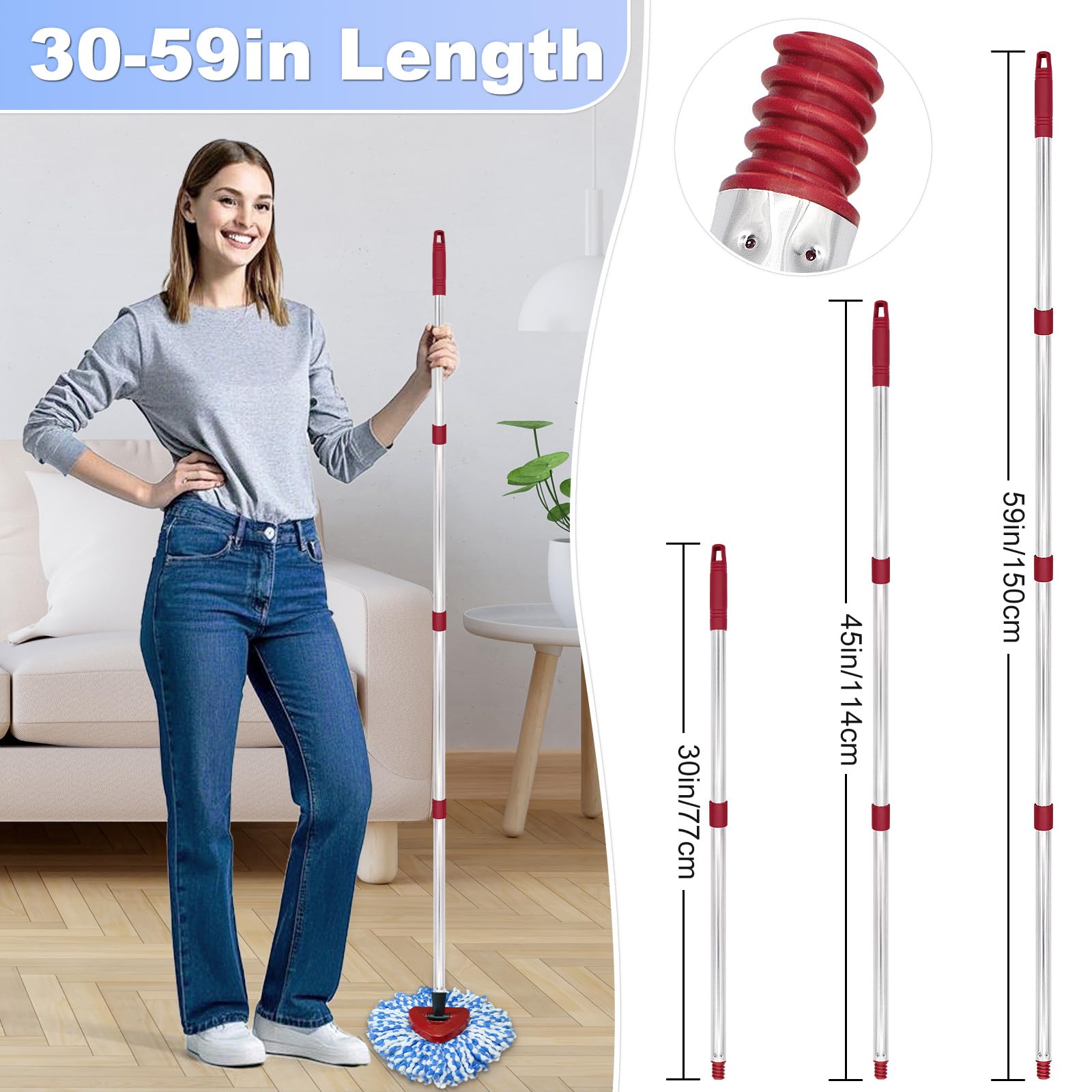 Mop Head Replacement (5 Count)