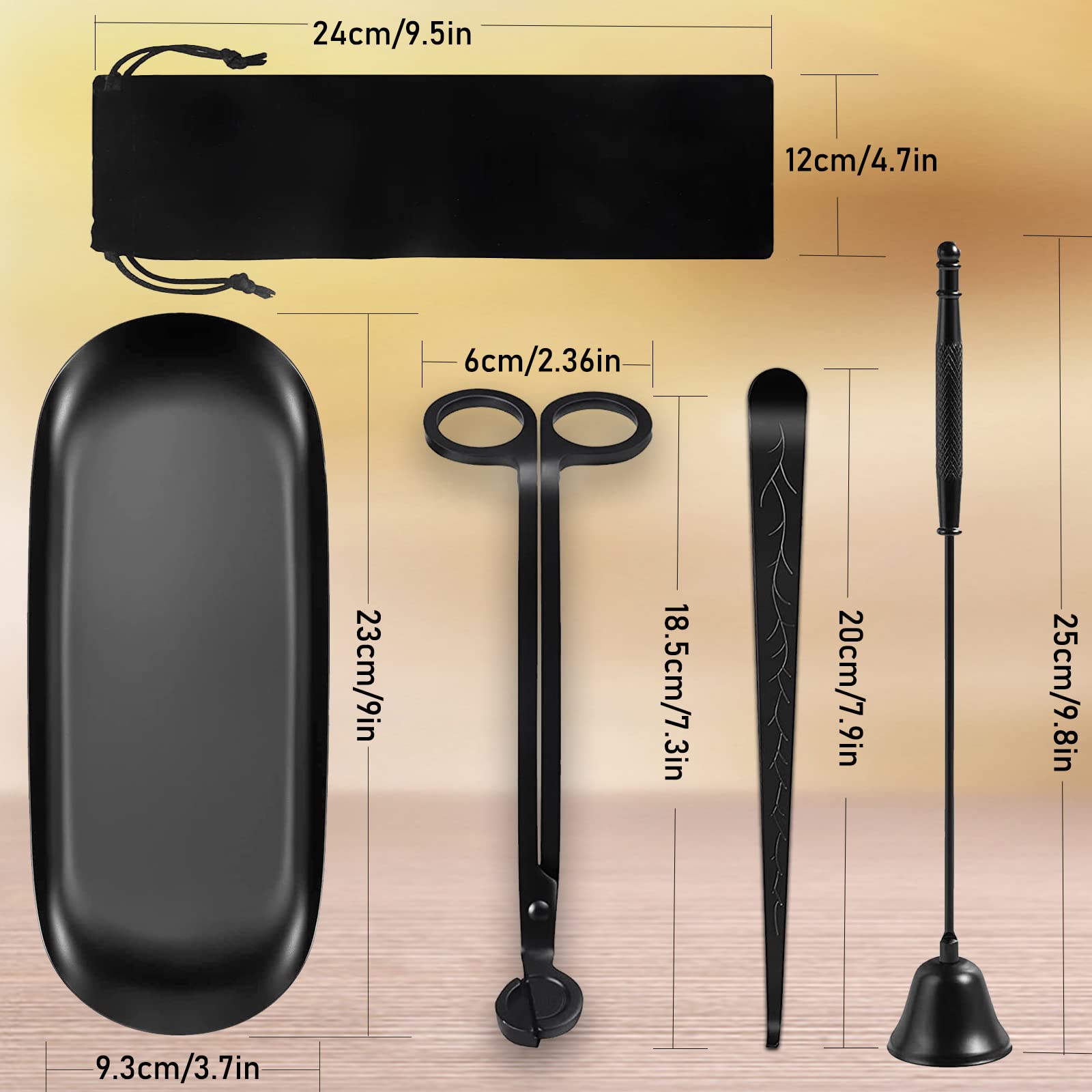 5IN1 Candle Accessory Set