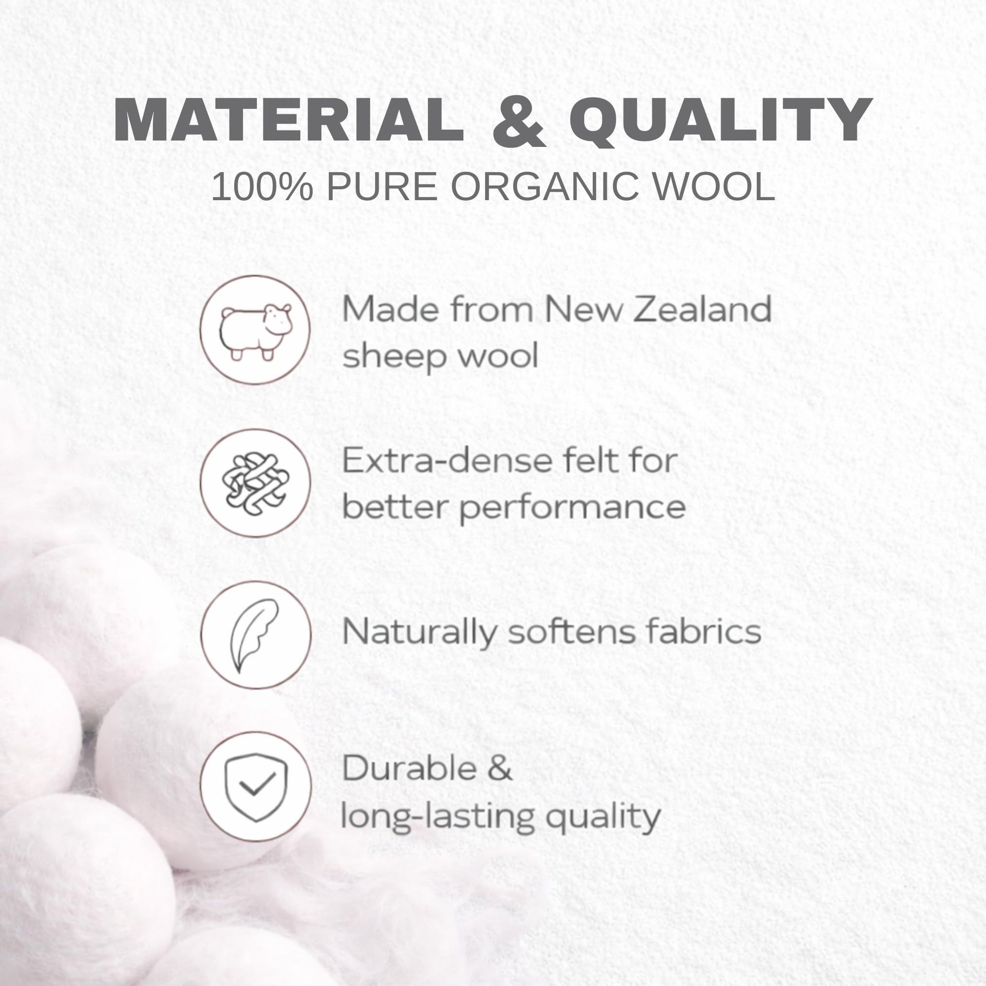 Wool Dryer Balls 6 (6 Count)