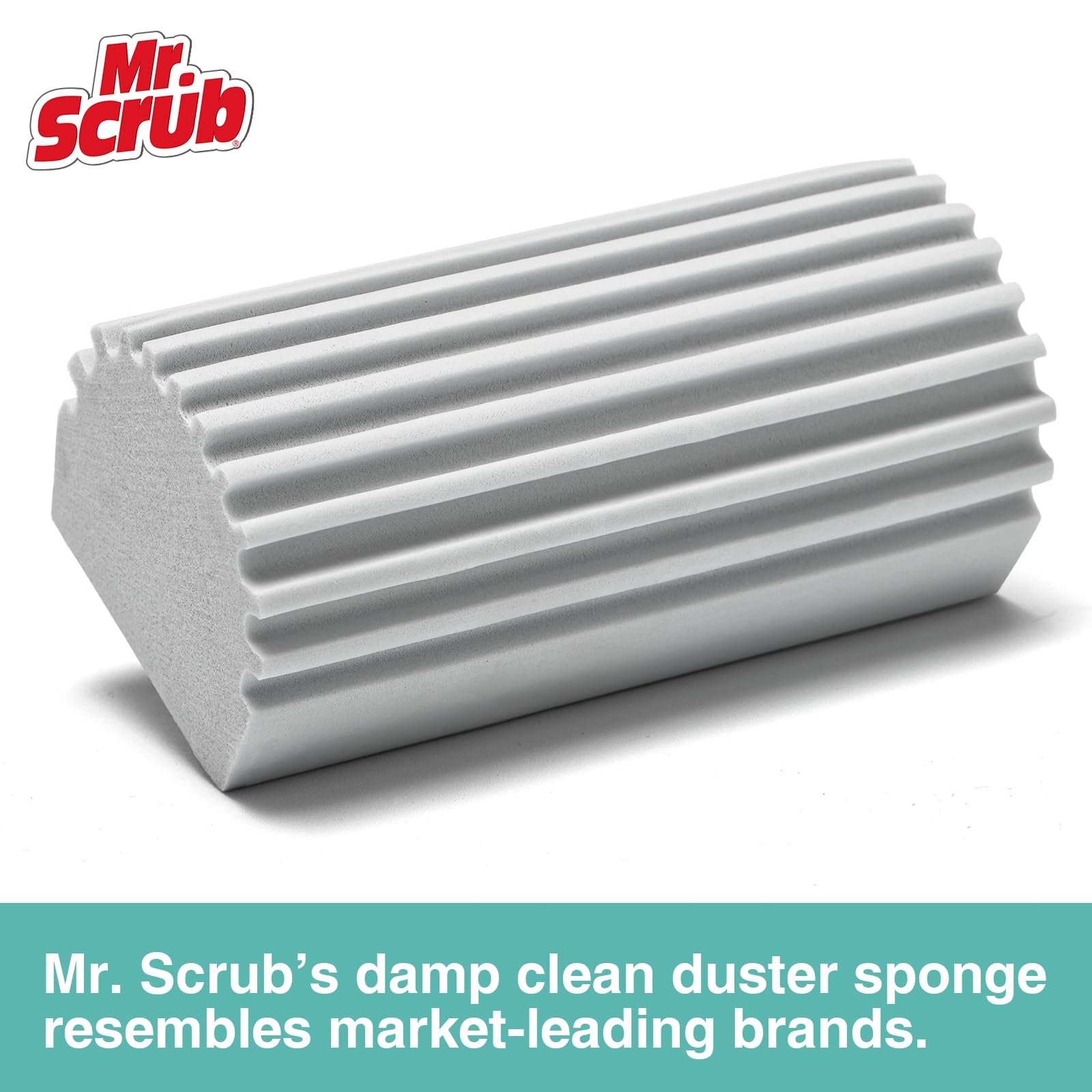 8 Pack Damp Dusting Sponge Duster (8 Count)