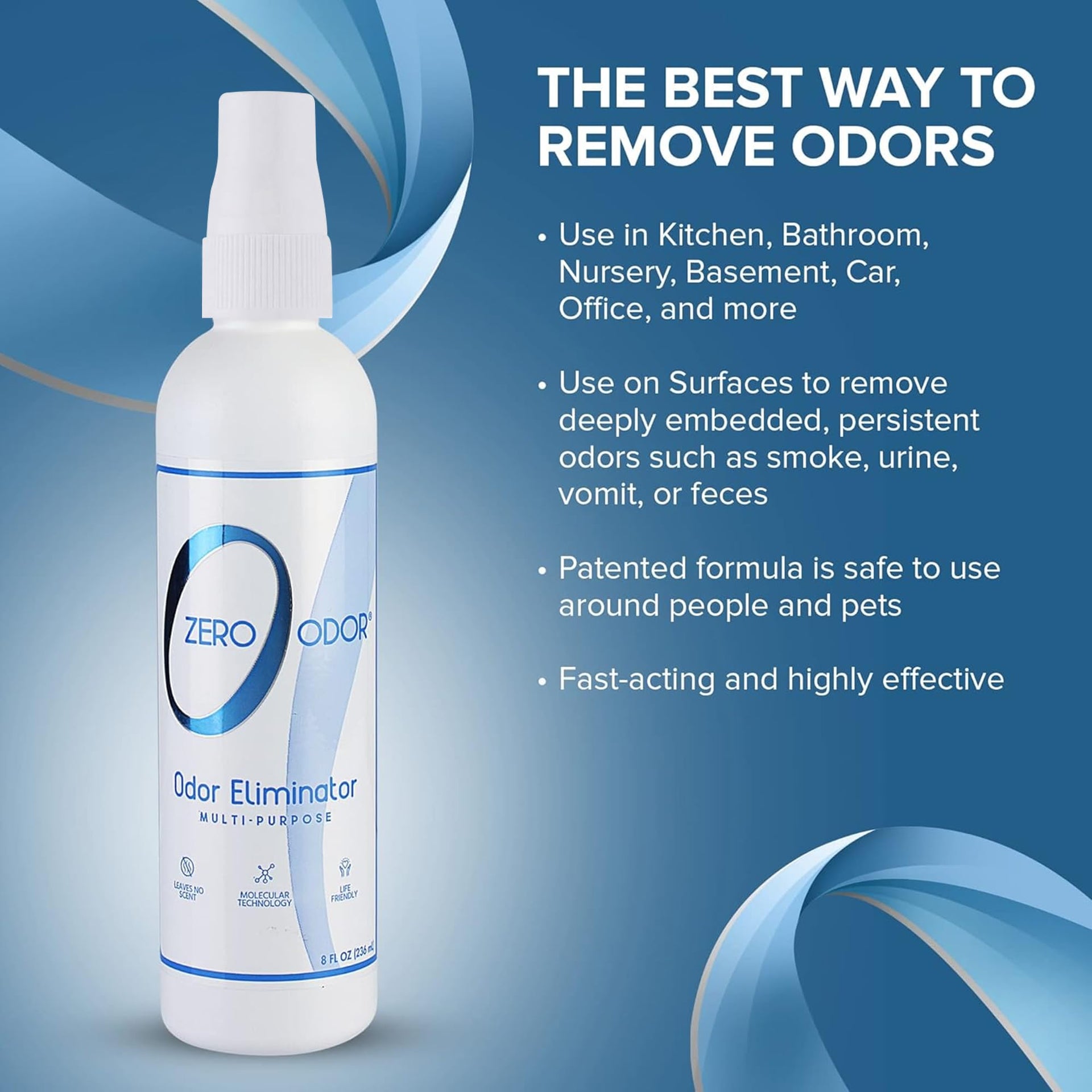 Multi Purpose Odor Eliminator (8 Fl Oz)