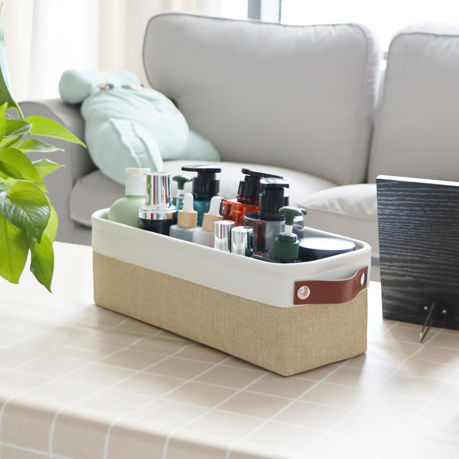 Small Fabric Storage Bins (4 Count)