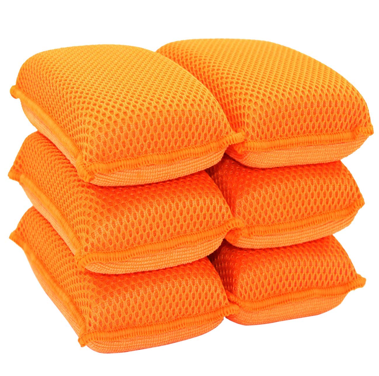 Commercial Miracle Microfiber Kitchen Sponge by Scrub (6 Count)