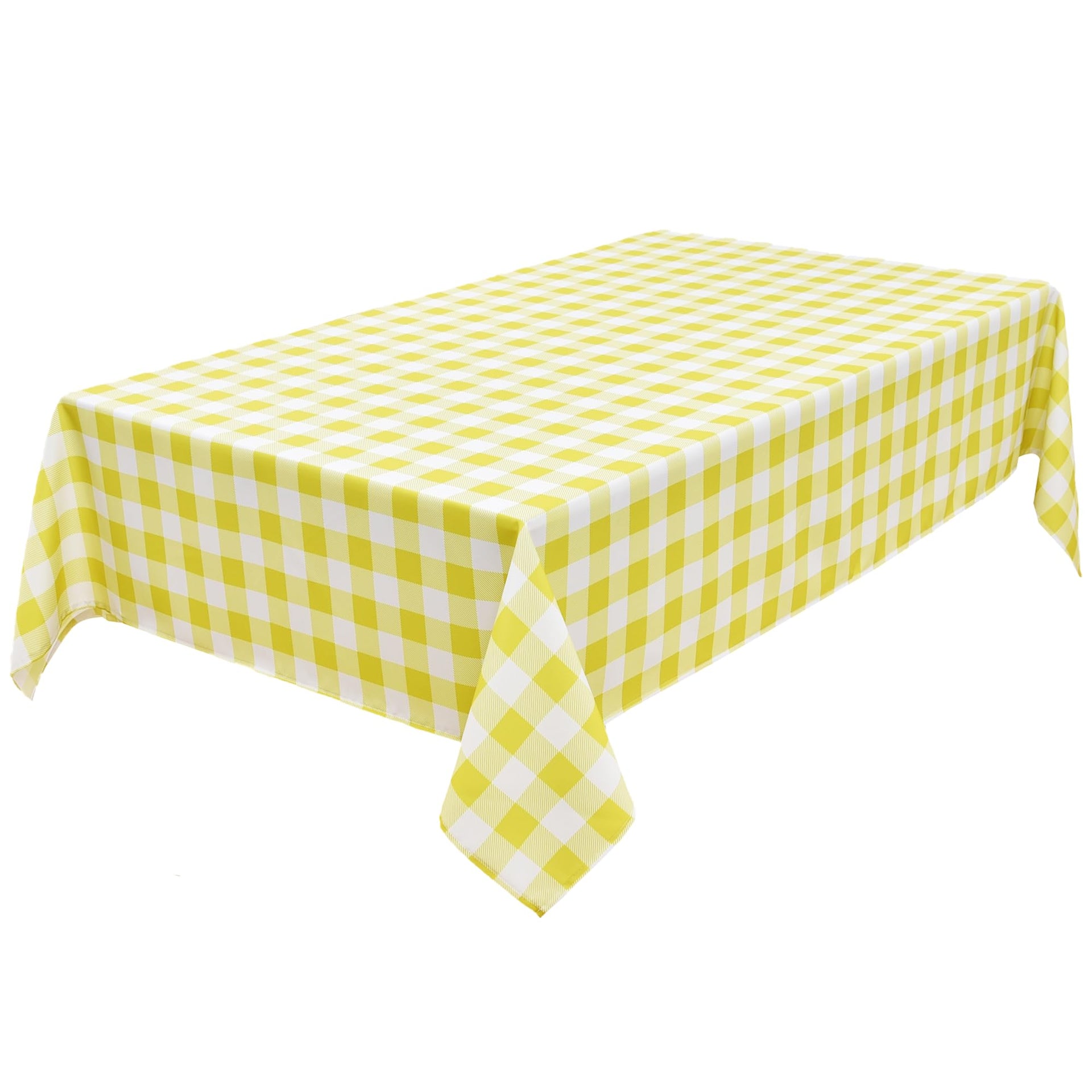 Waterproof Plaid Tablecloth Fabric