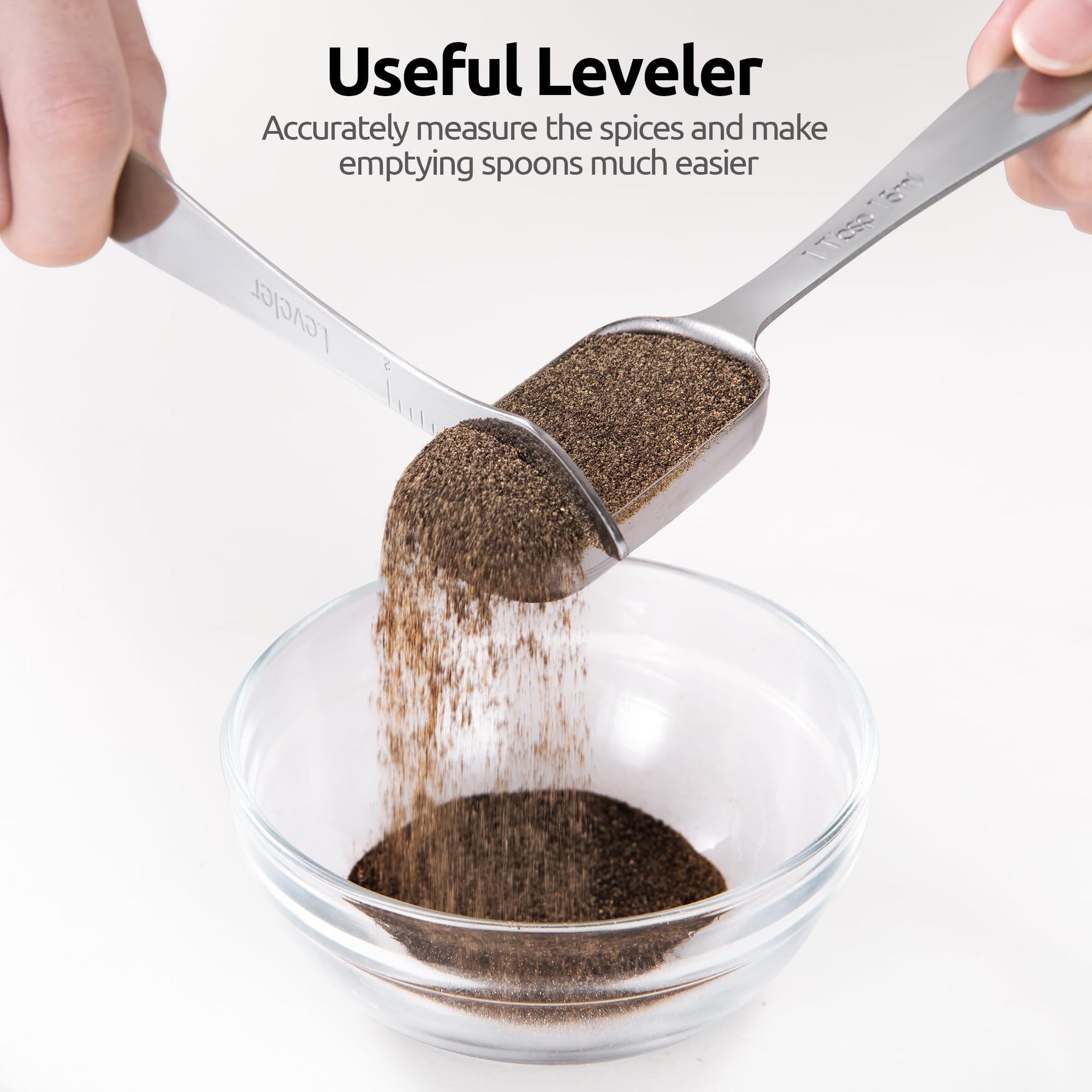 Narrow Square Measuring Spoons