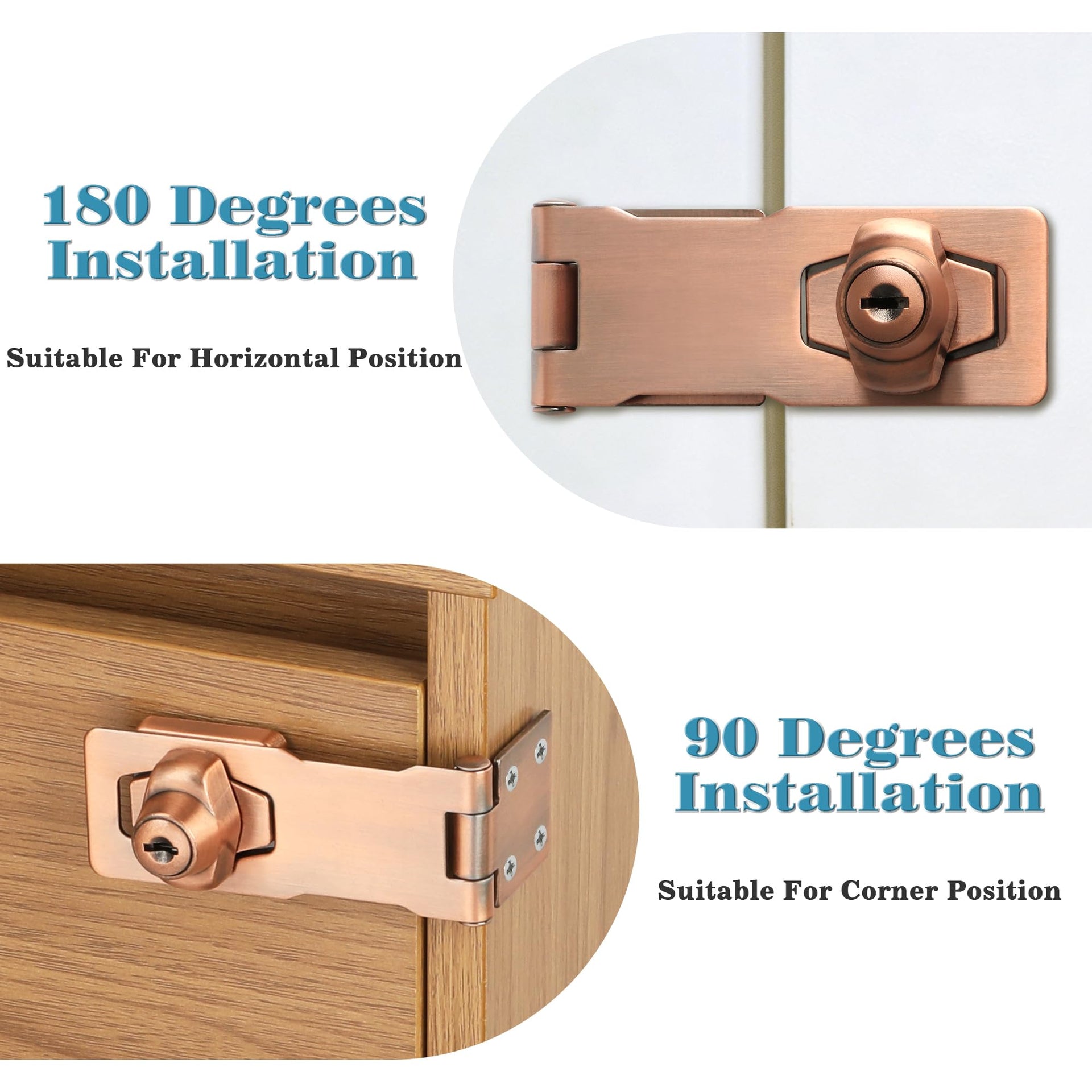 Keyed Hasp Latch