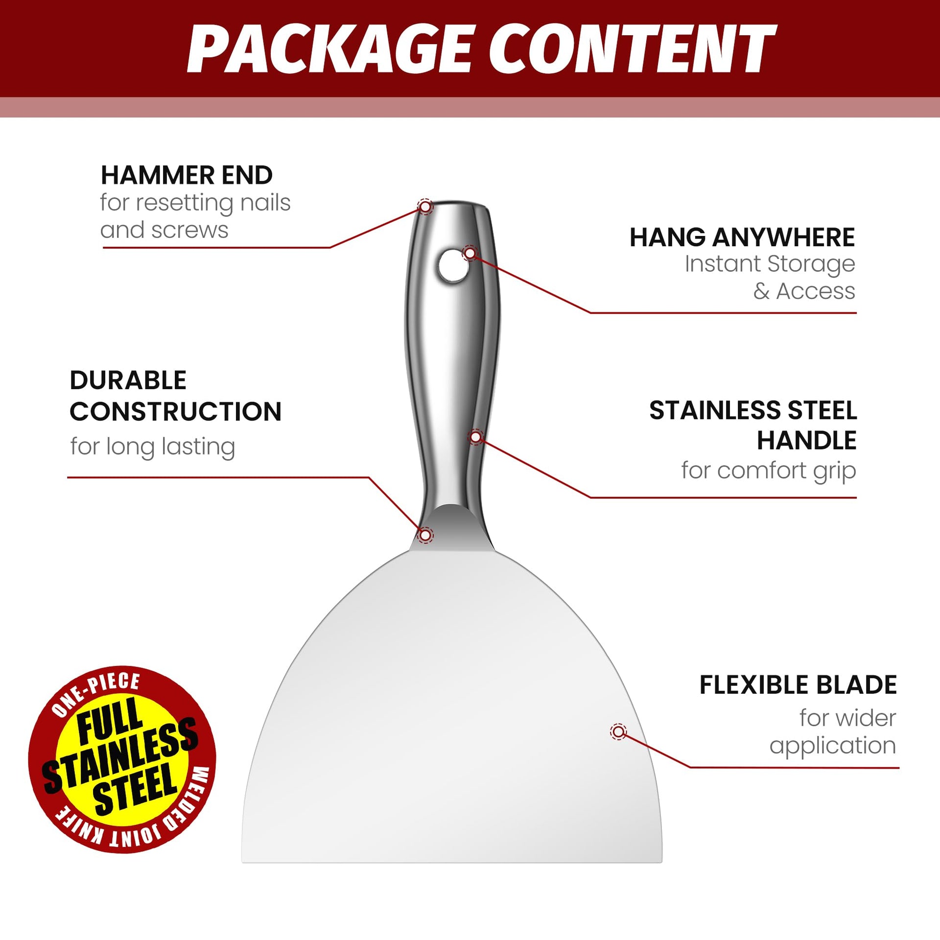 Putty Knife 6in All